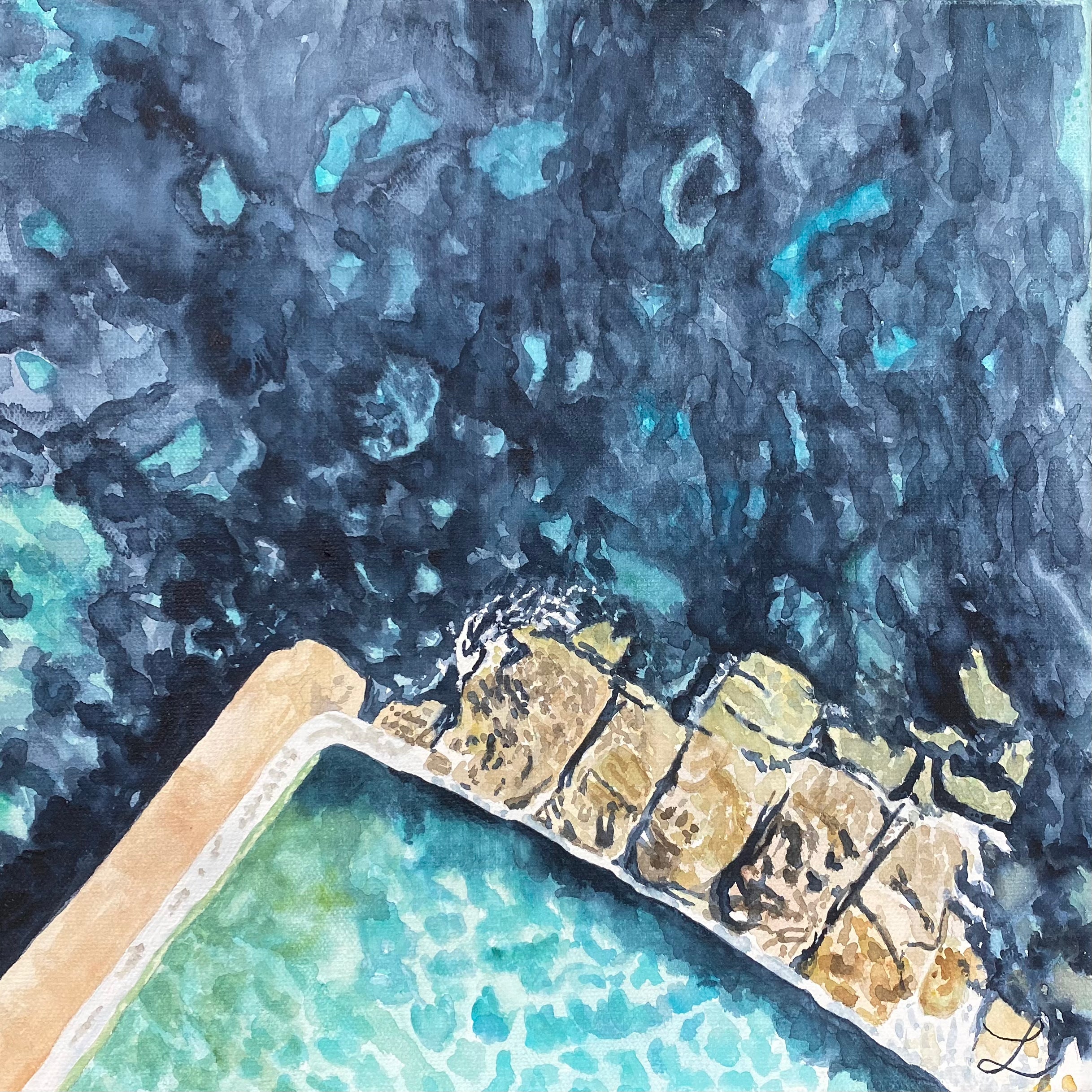 Fairy Bower - Original Watercolour on canvas