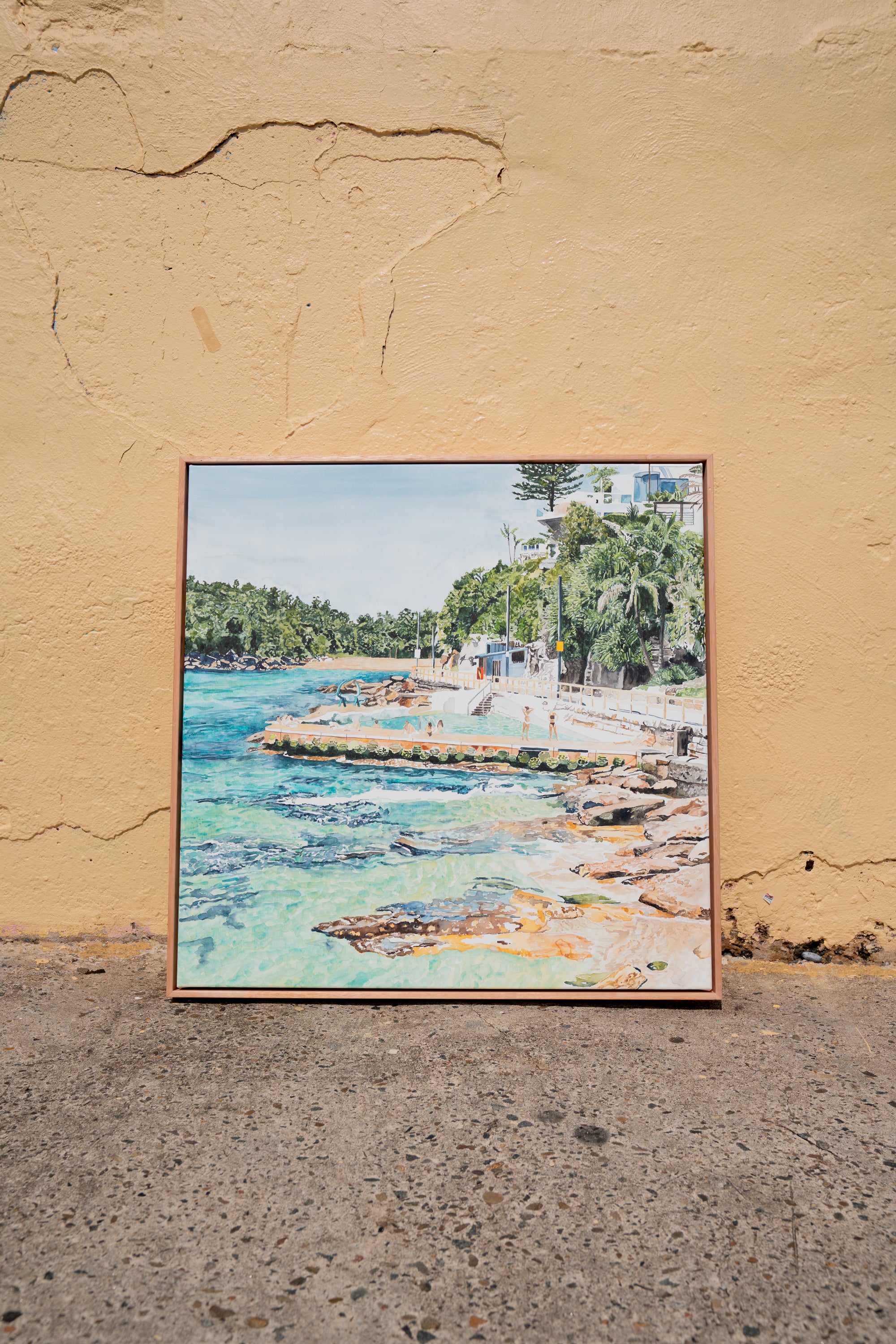 Bower Bliss - Original Watercolour and gouache on Canvas