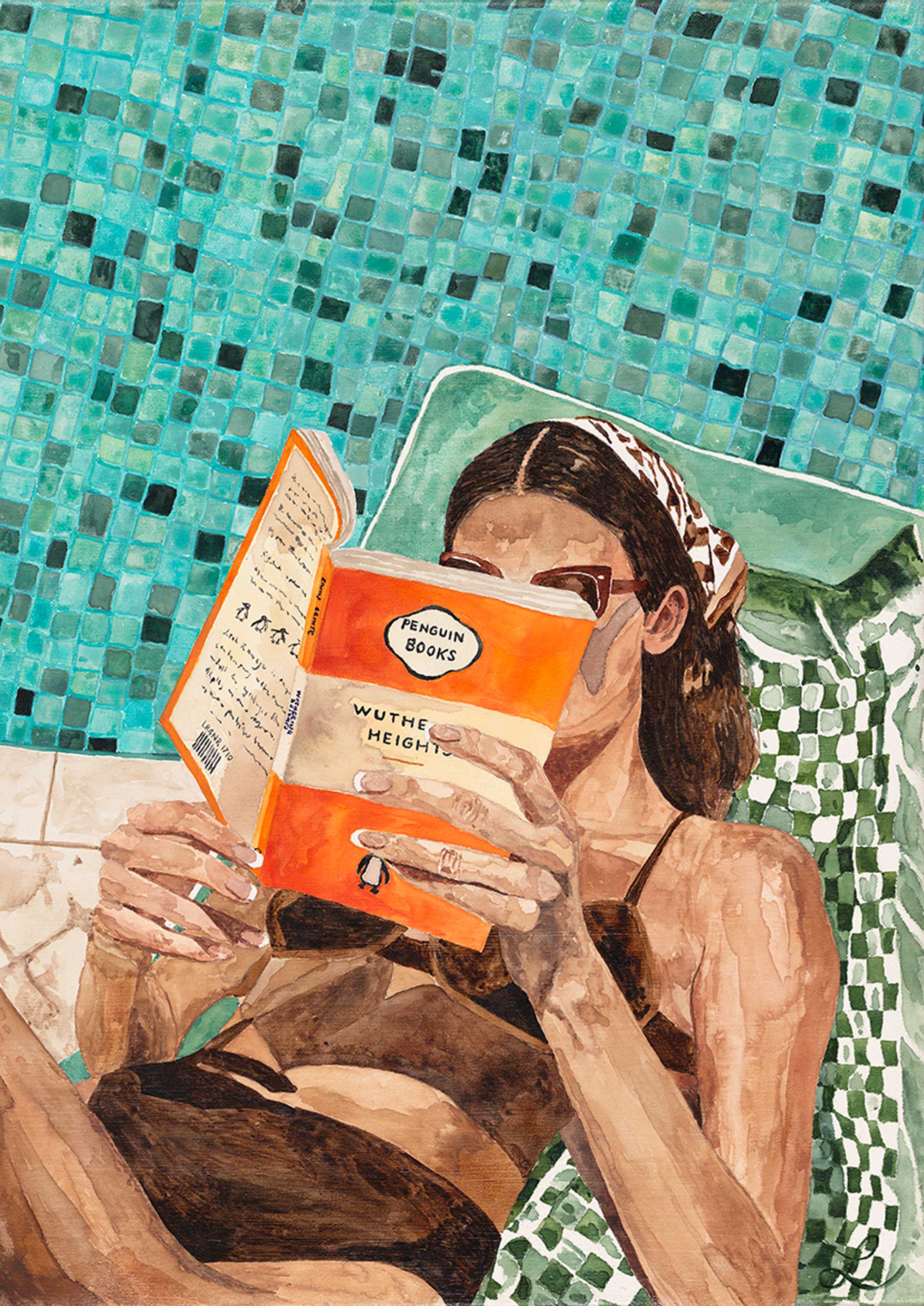 Elsewhere for a while: Limited Edition Watercolour Wall Print