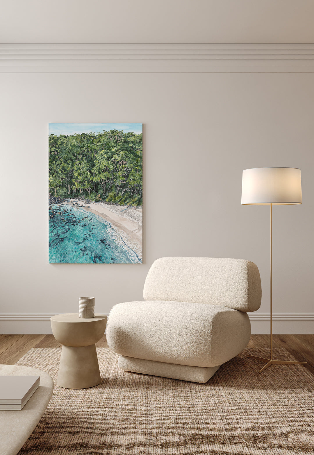First Light: Limited Edition Watercolour Canvas Print