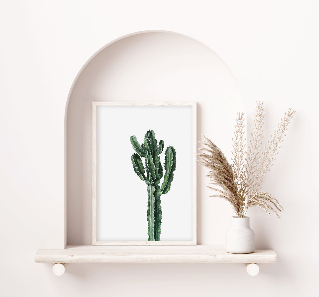 Euphorbia Eurphoria: Watercolour Wall Print