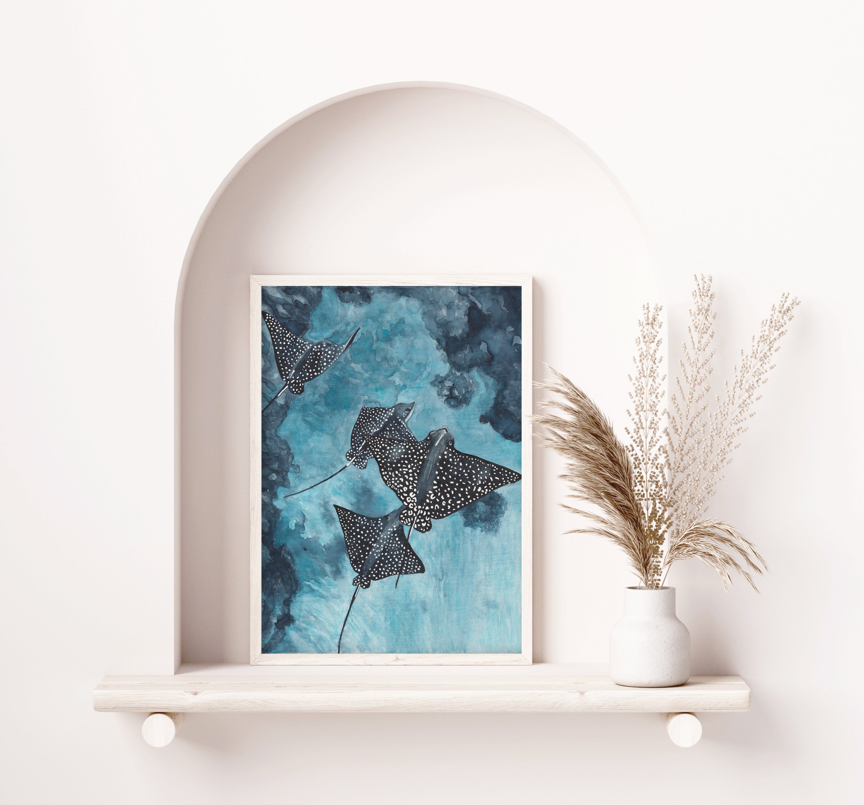 Rays of Sunshine: Limited Edition Watercolour Wall Print