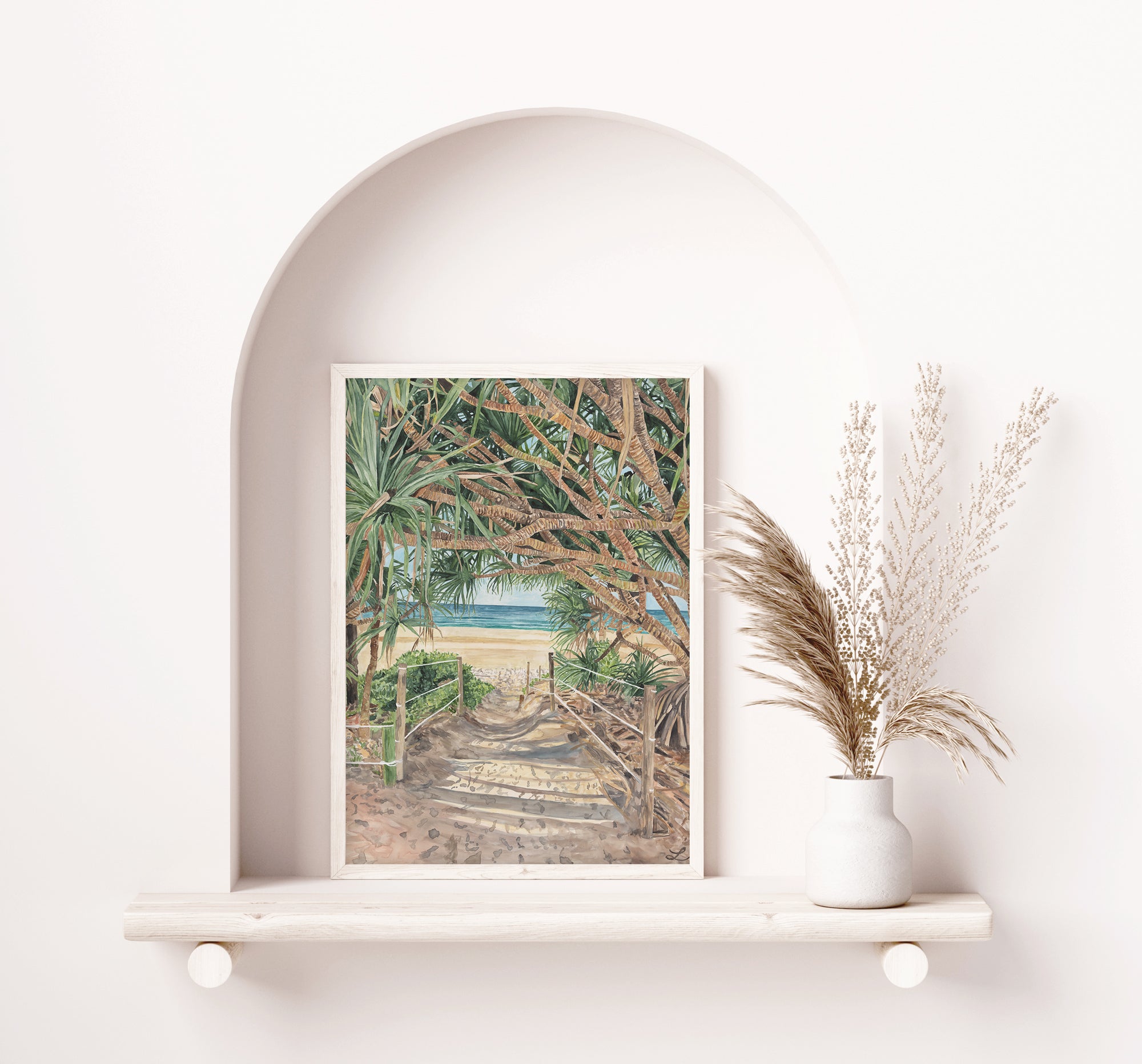 Golden Hour: Limited Edition Watercolour Wall Print