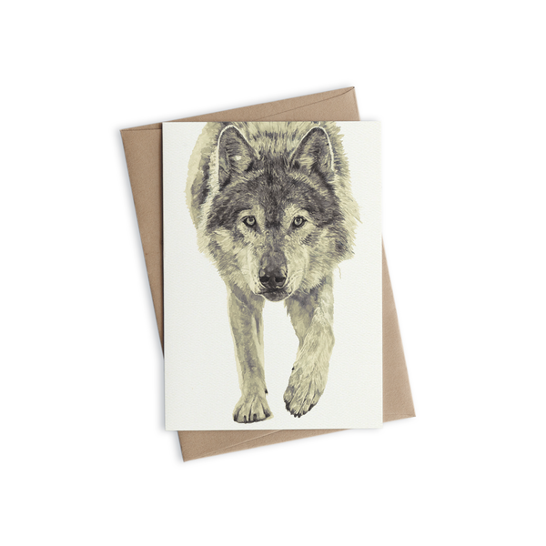 Greeting Card - Amarok the Wolf