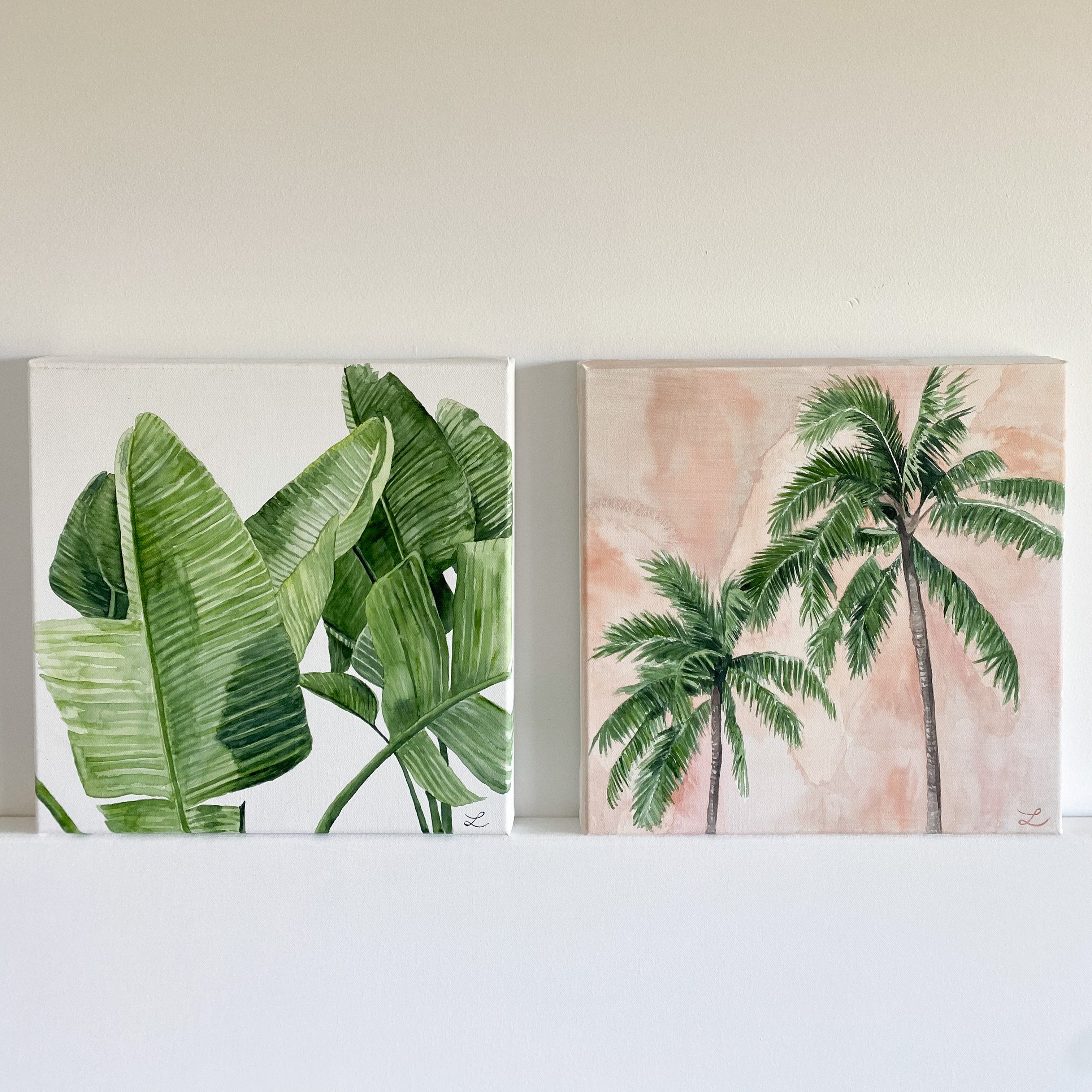Pink Palms