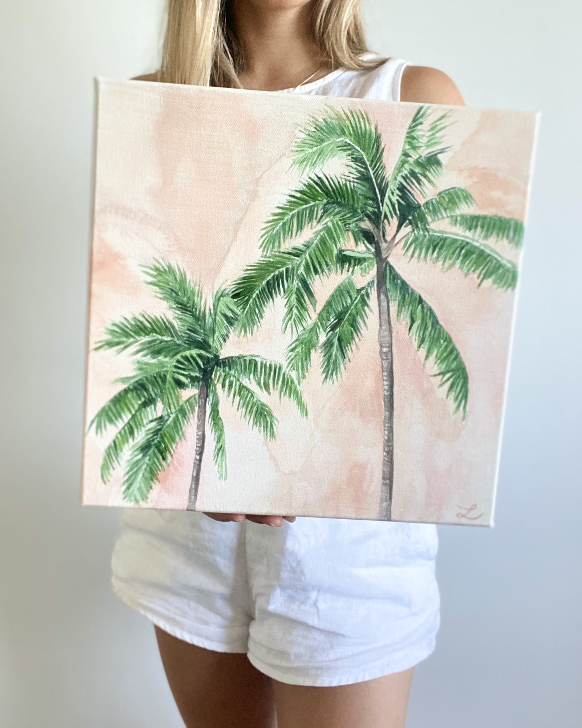Pink Palms