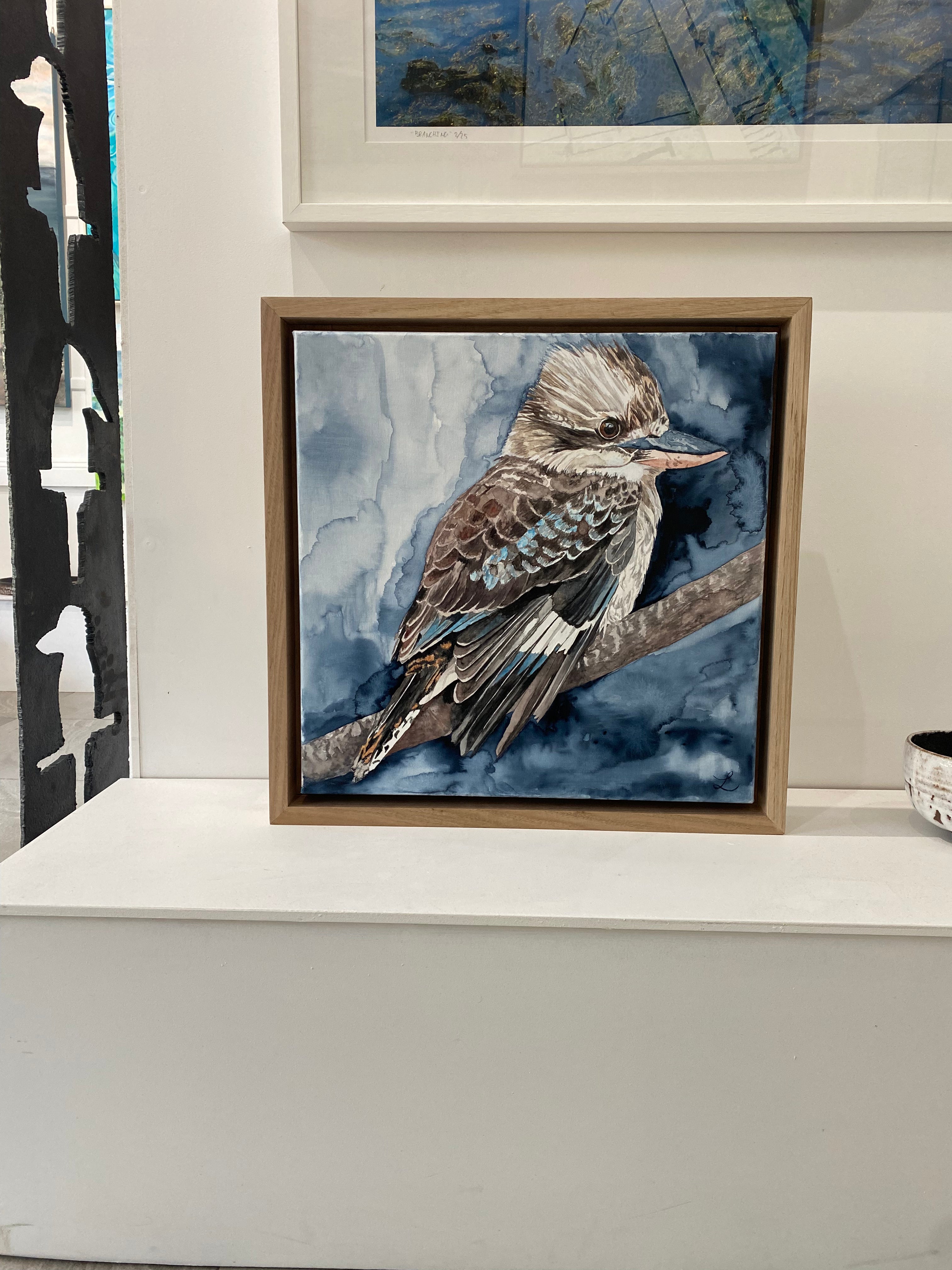 The Patient Wait: Original Watercolour on canvas