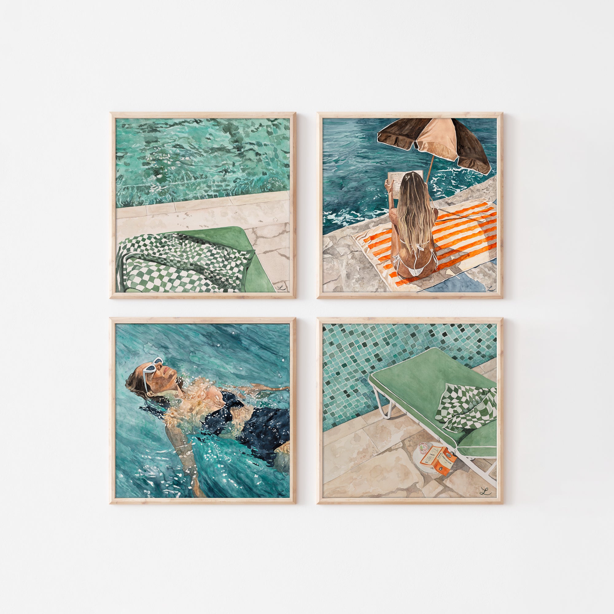 Flow State: Limited Edition Watercolour Paper Print