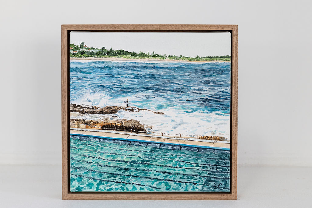 Dee Why Point: Limited Edition Watercolour Canvas Print