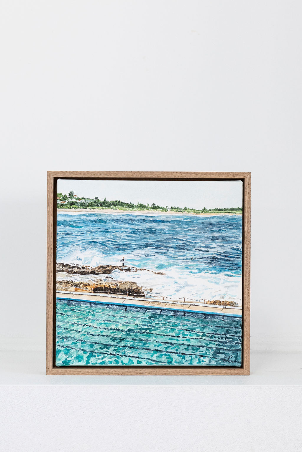 Dee Why Point: Limited Edition Watercolour Canvas Print