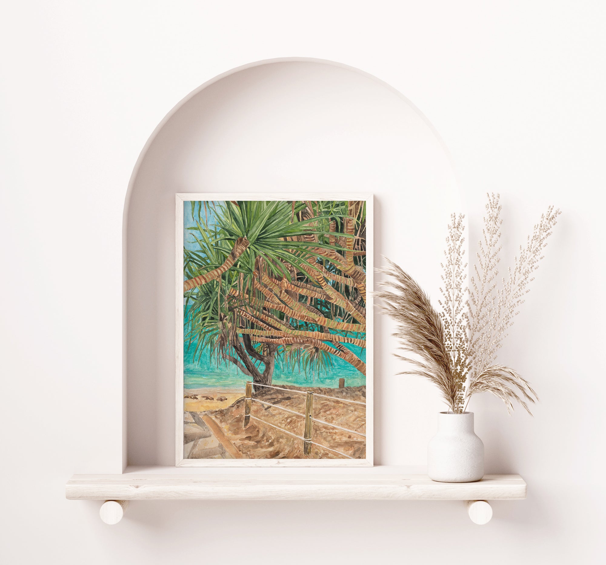 Path To Paradise: Limited Edition Watercolour Wall Print