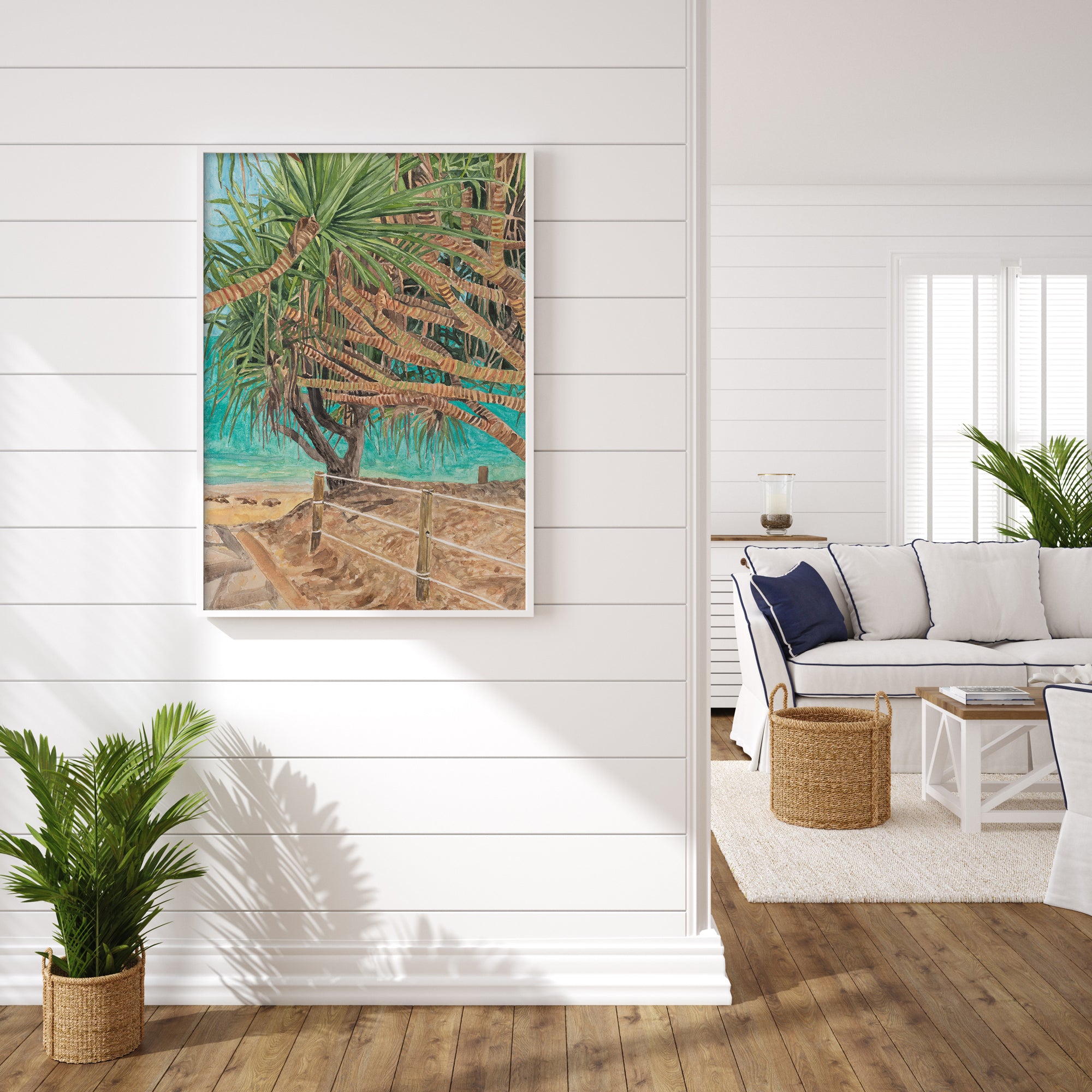 Path To Paradise: Limited Edition Watercolour Wall Print