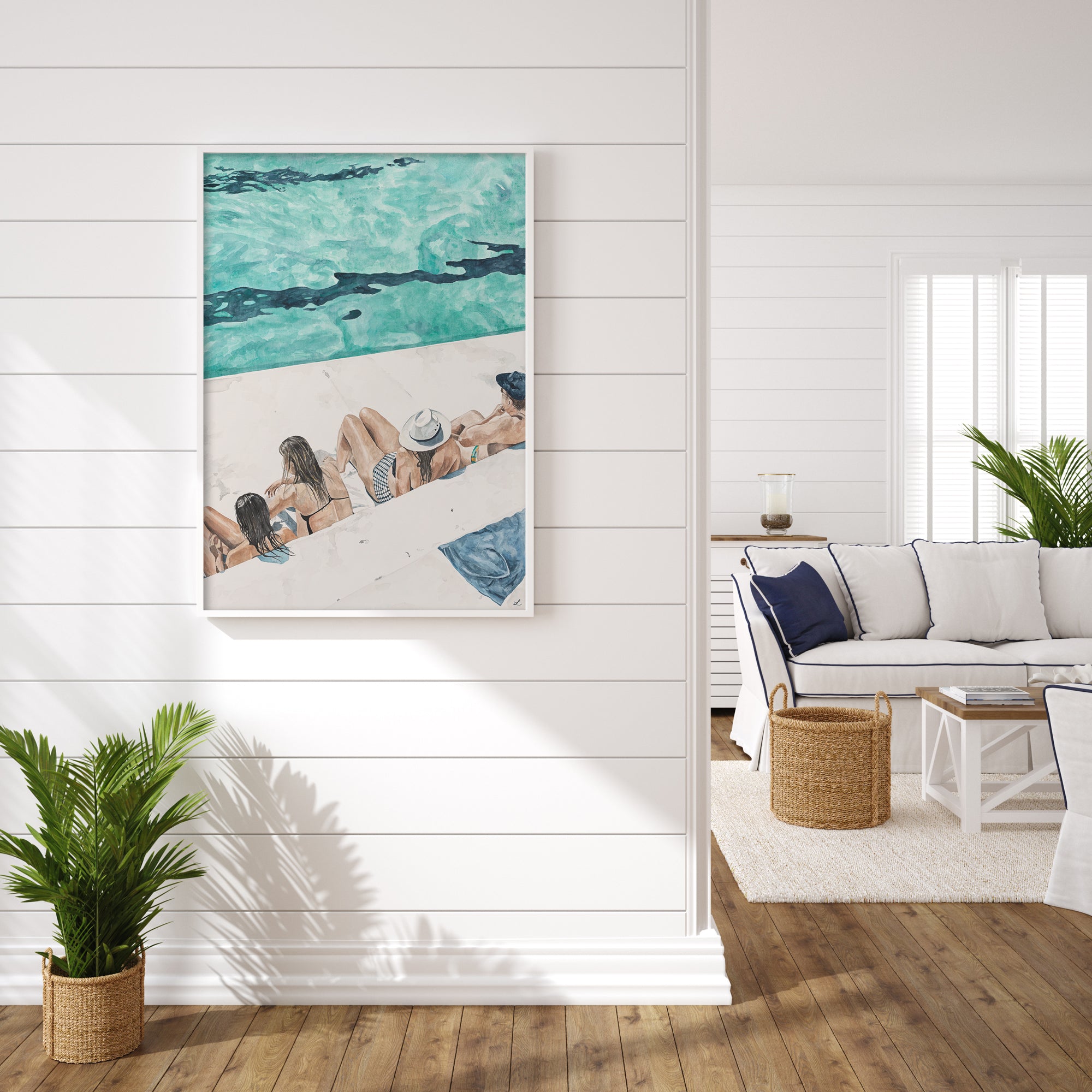Pause: Limited Edition Watercolour Wall Print