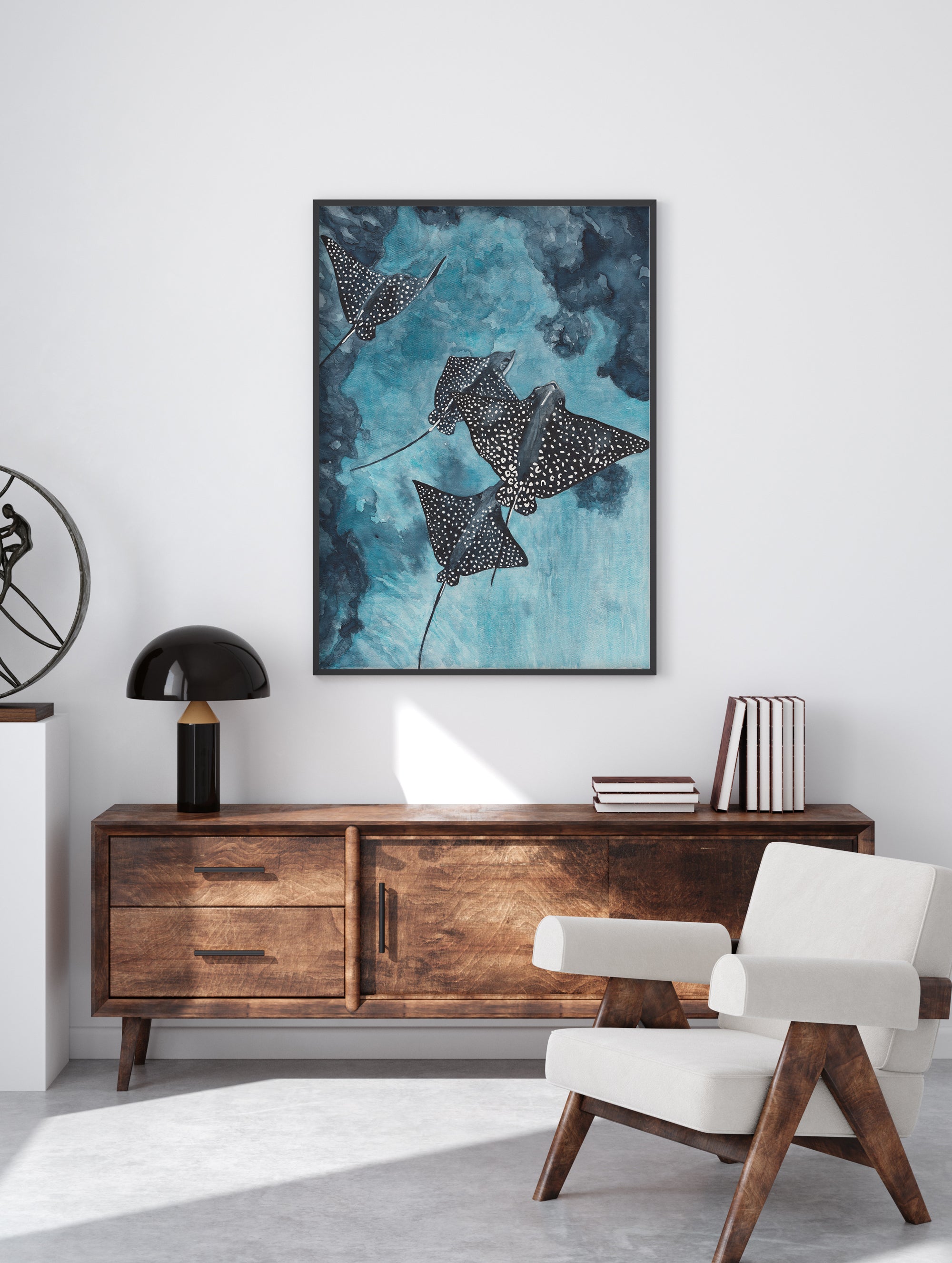 Rays of Sunshine: Limited Edition Watercolour Wall Print