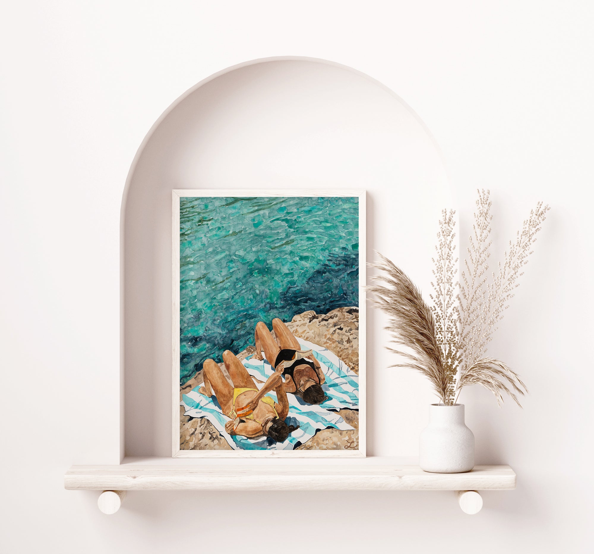 Sea of Stories: Limited Edition Watercolour Wall Print