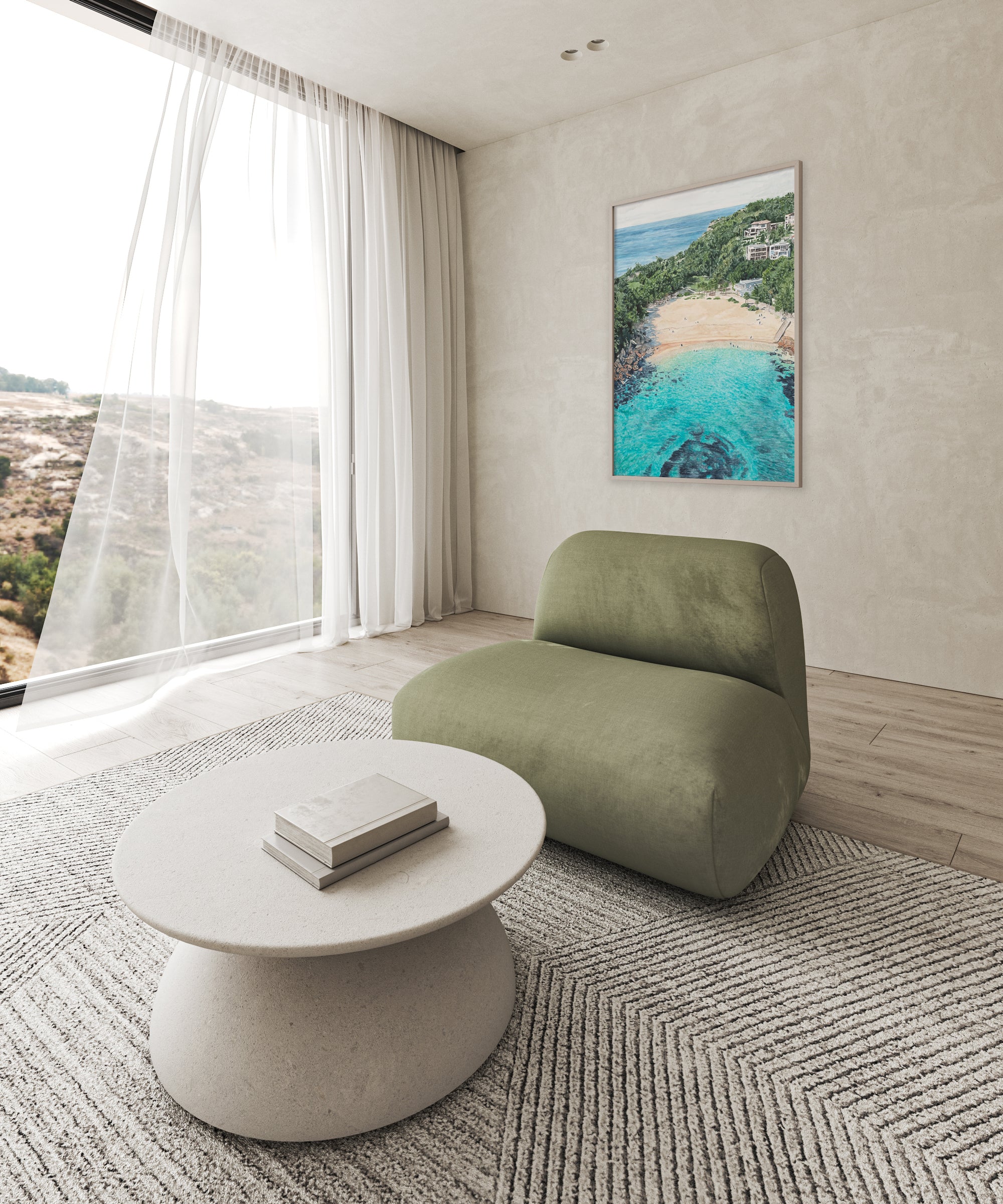 The Places We Go: Limited Edition Watercolour Wall Print