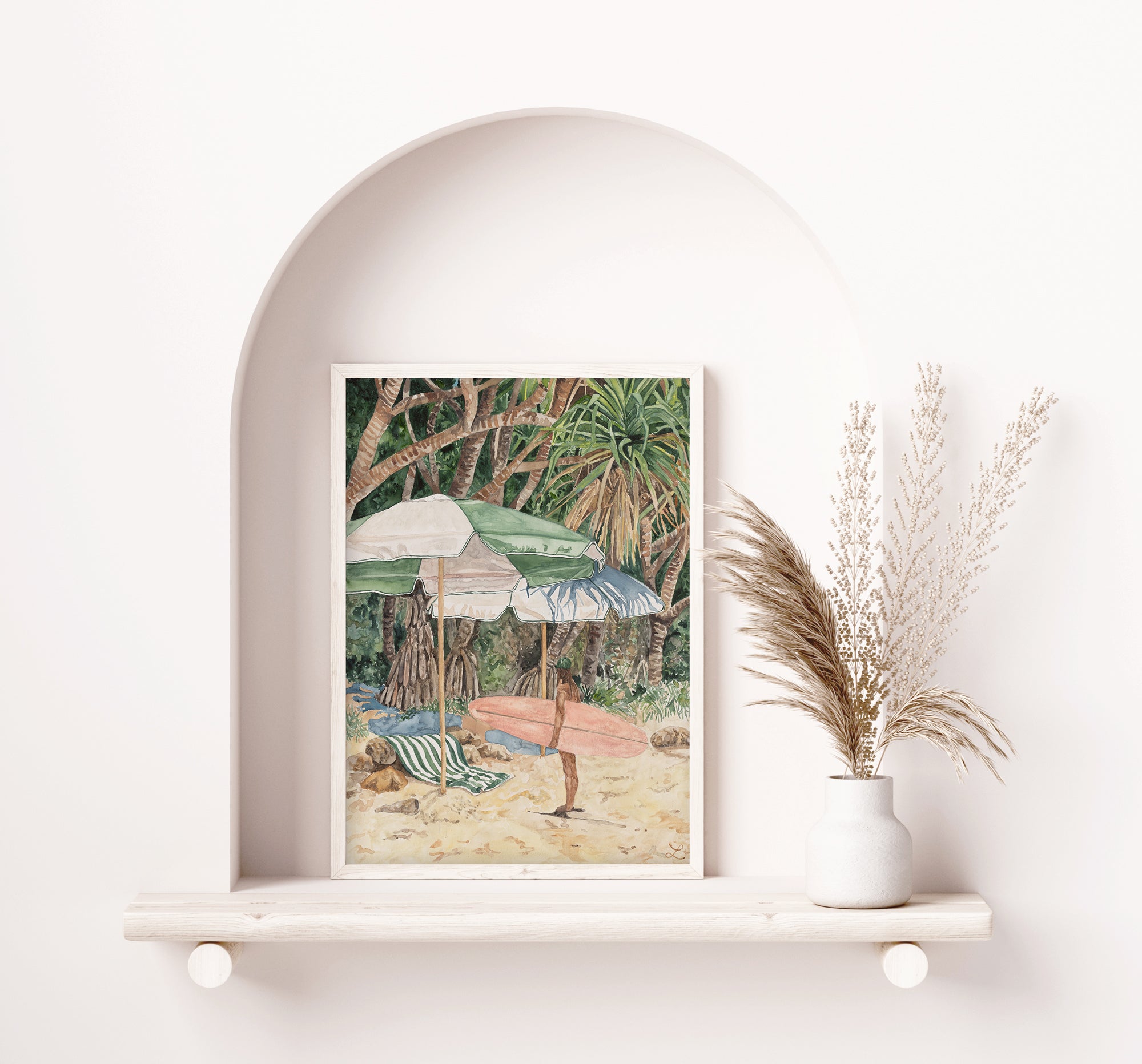 Still Salted: Limited Edition Watercolour Wall Print