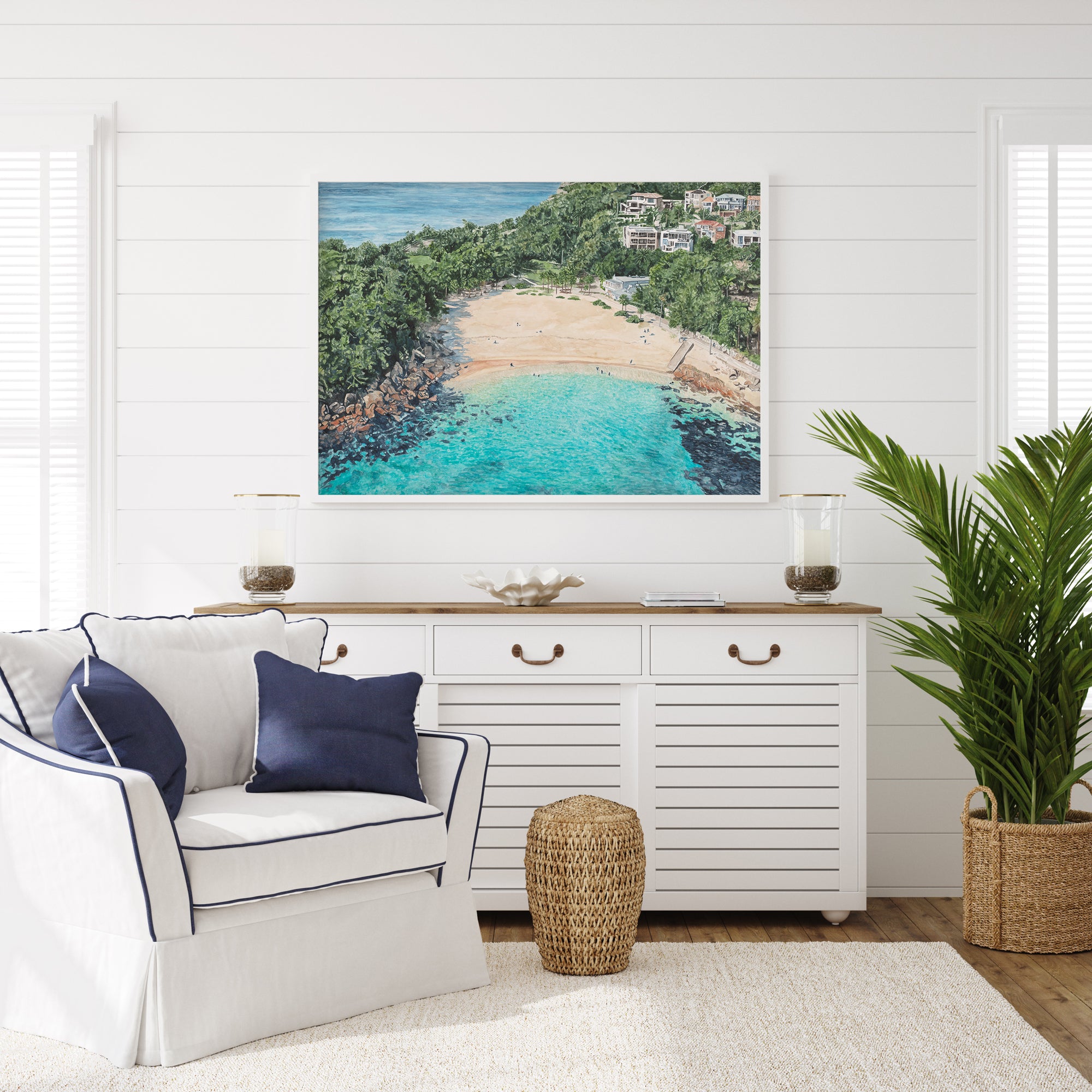 The Places We Go: Limited Edition Watercolour Wall Print