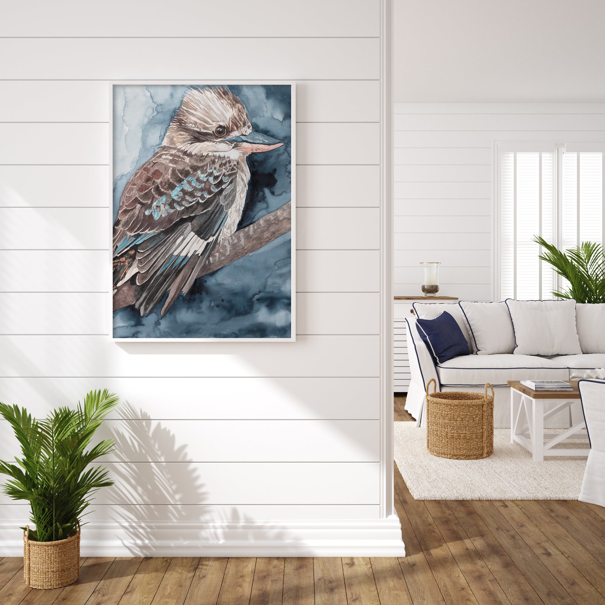 The Patient Wait: Limited Edition Watercolour Wall Print