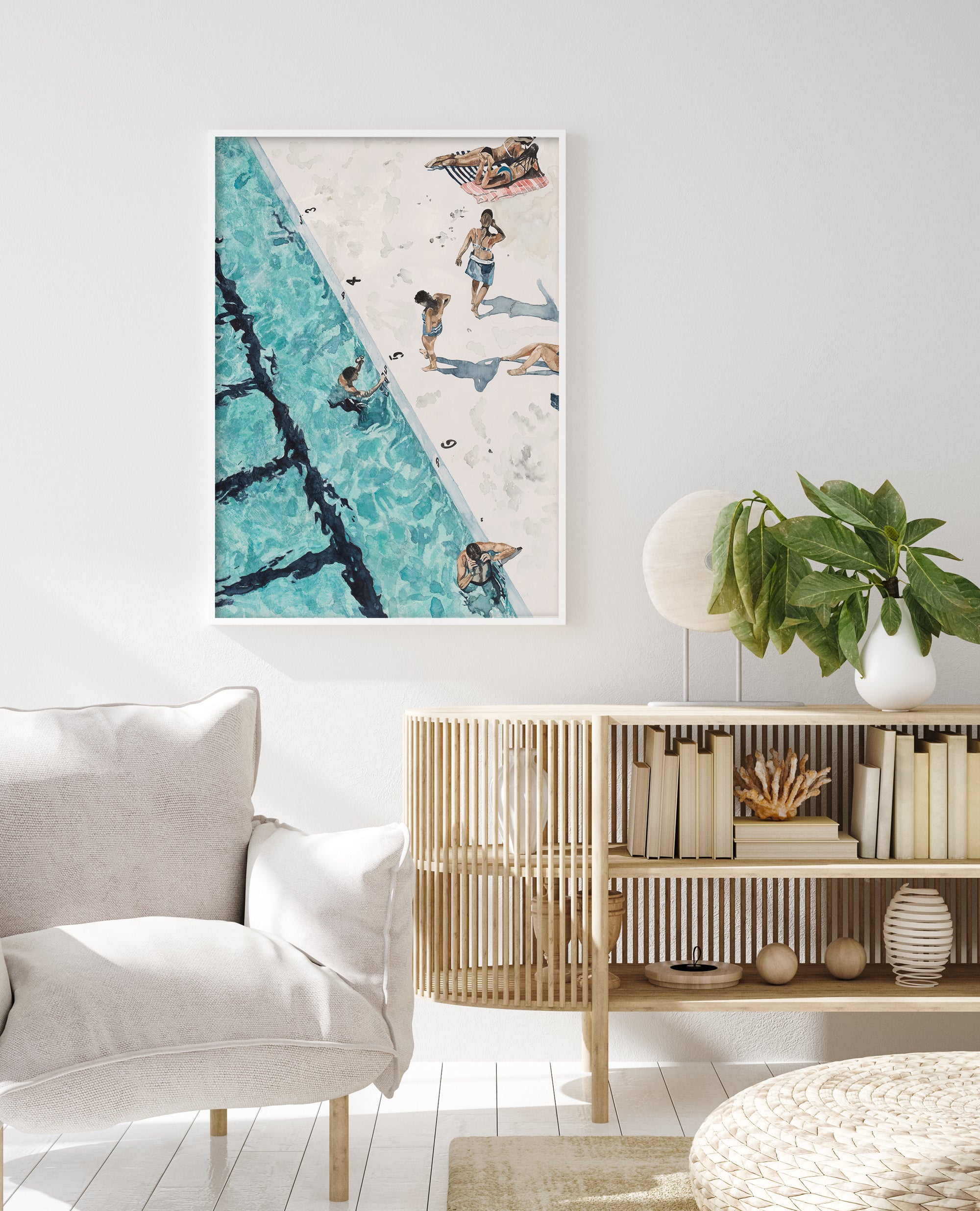 The Slow Lane: Limited Edition Watercolour Wall Print