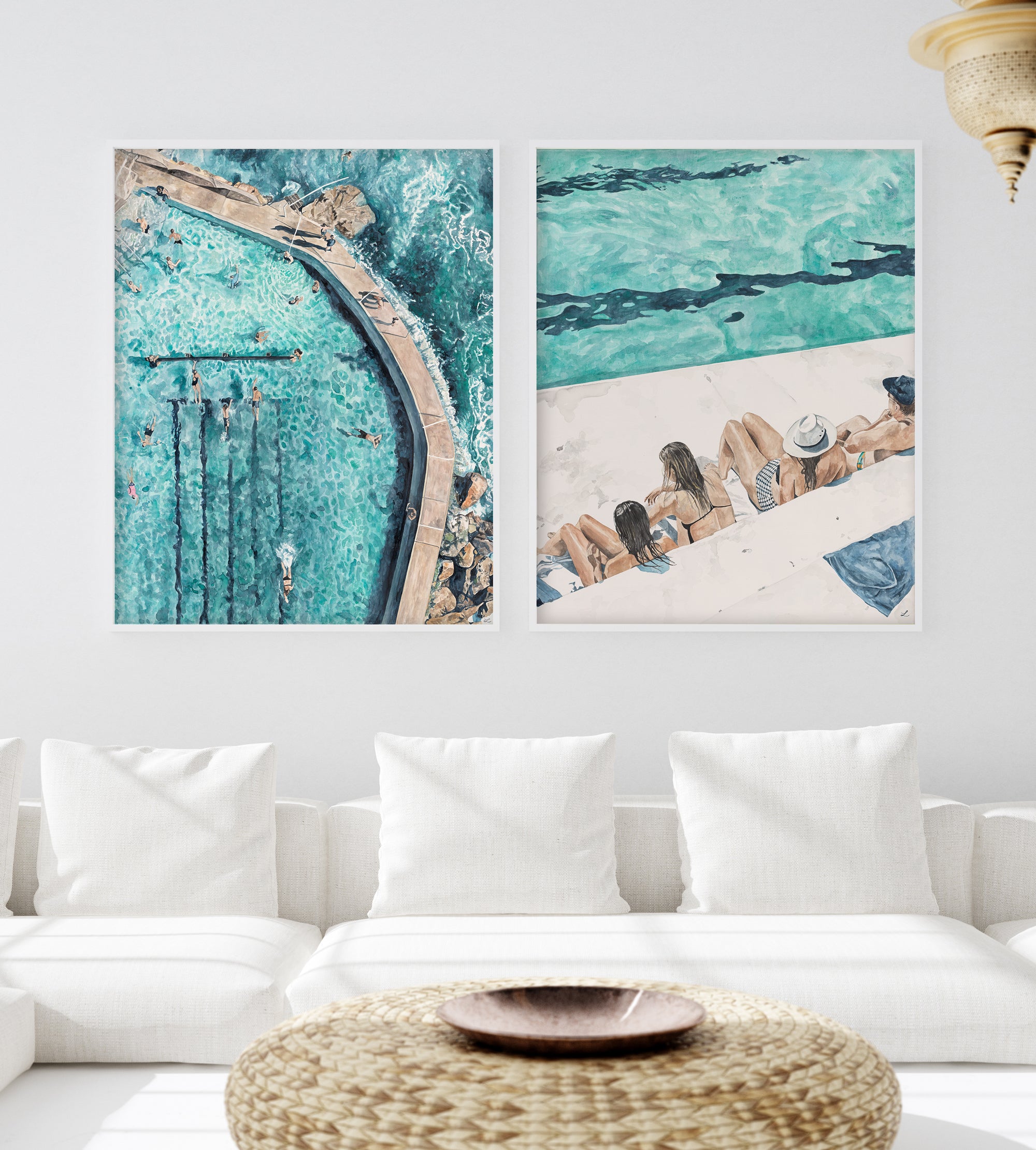 Pause: Limited Edition Watercolour Wall Print