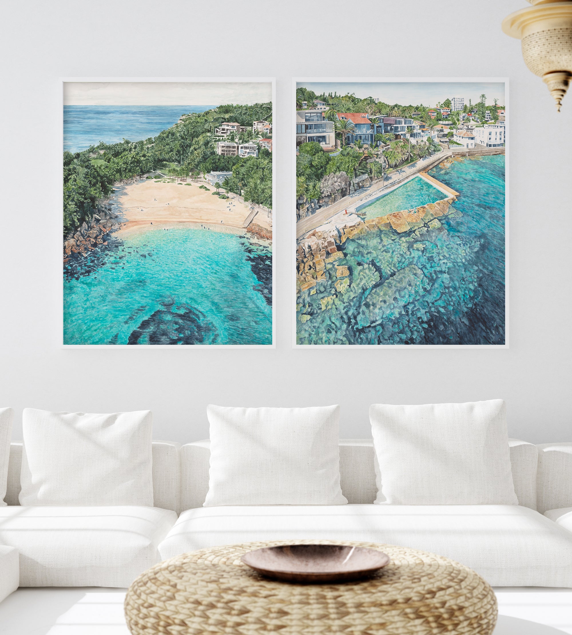 The Places We Go: Limited Edition Watercolour Wall Print