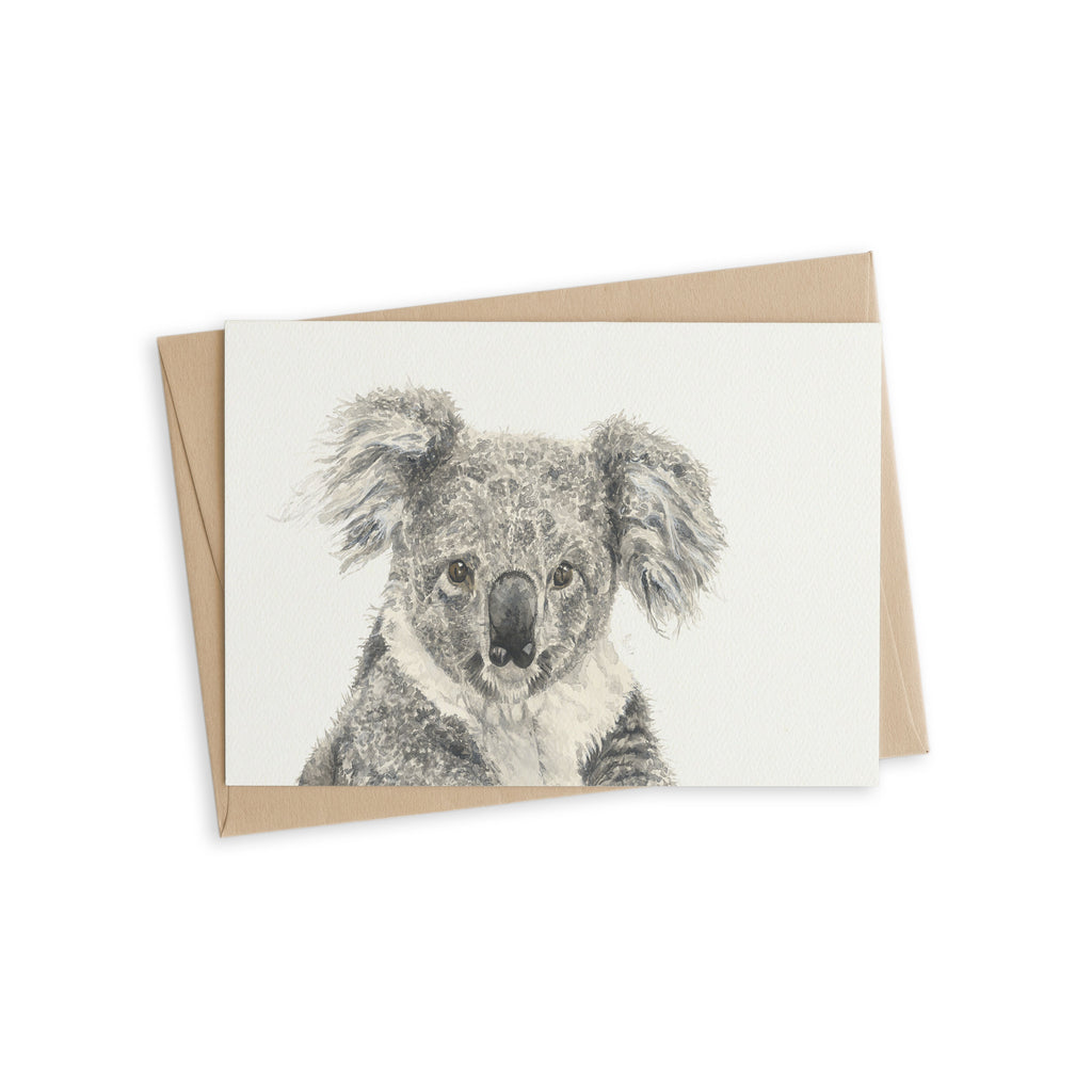 Kingsley the Koala: Watercolour Wall Print – Leah's Mark