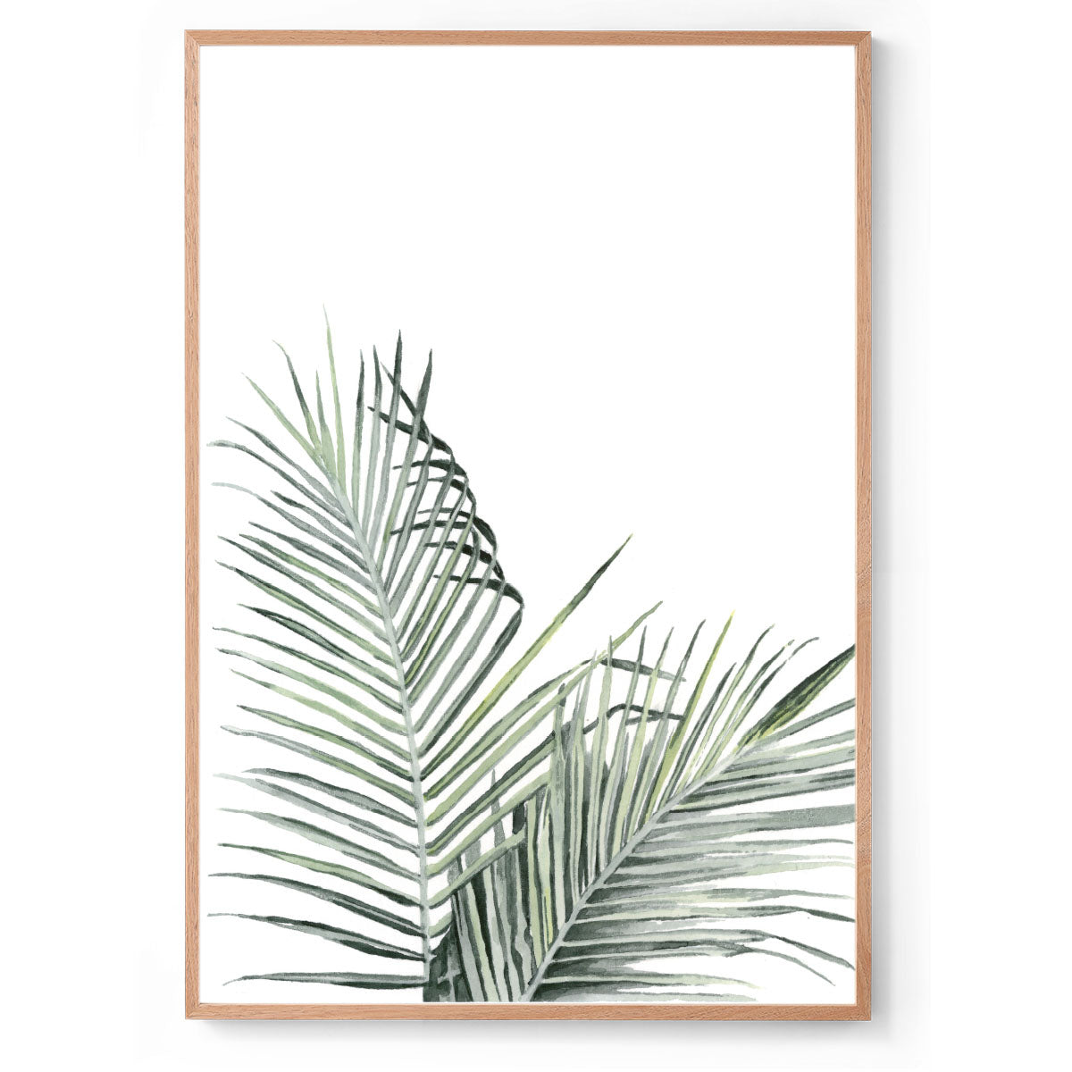 Palmera: Original Watercolour Wall Artwork