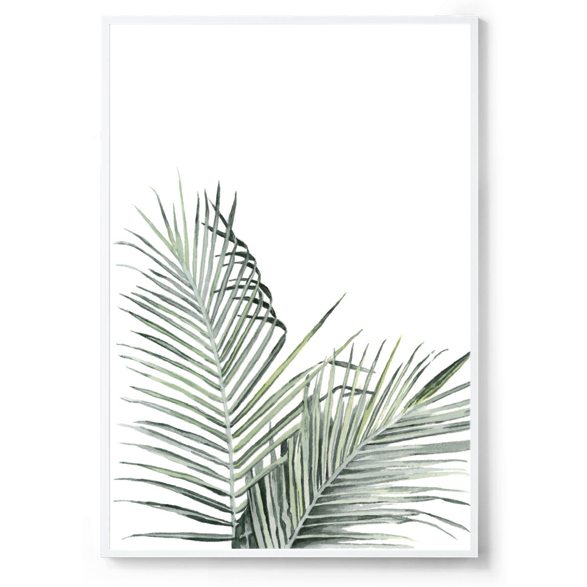 Palmera: Original Watercolour Wall Artwork