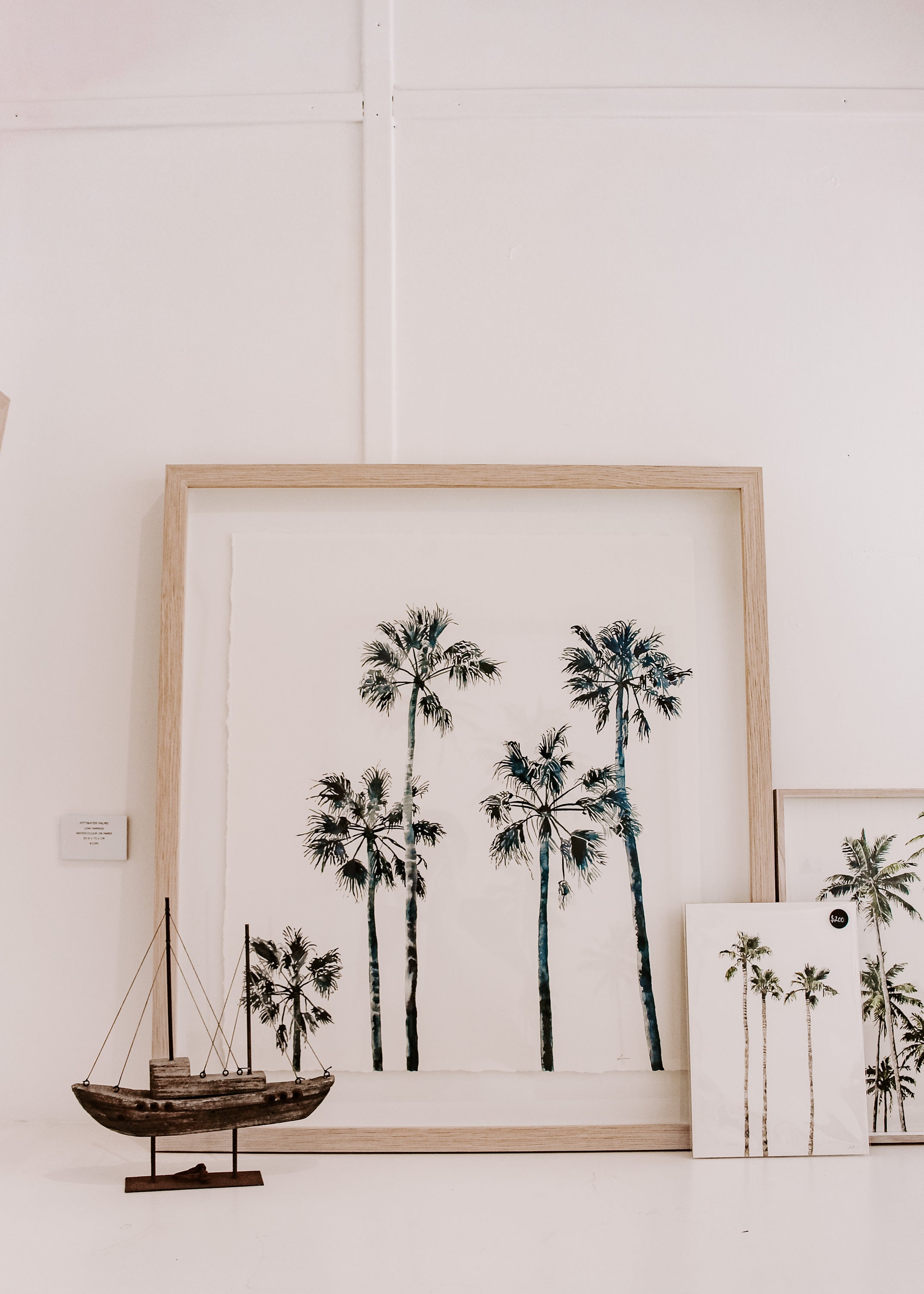 Pittwater Palms Original Artwork