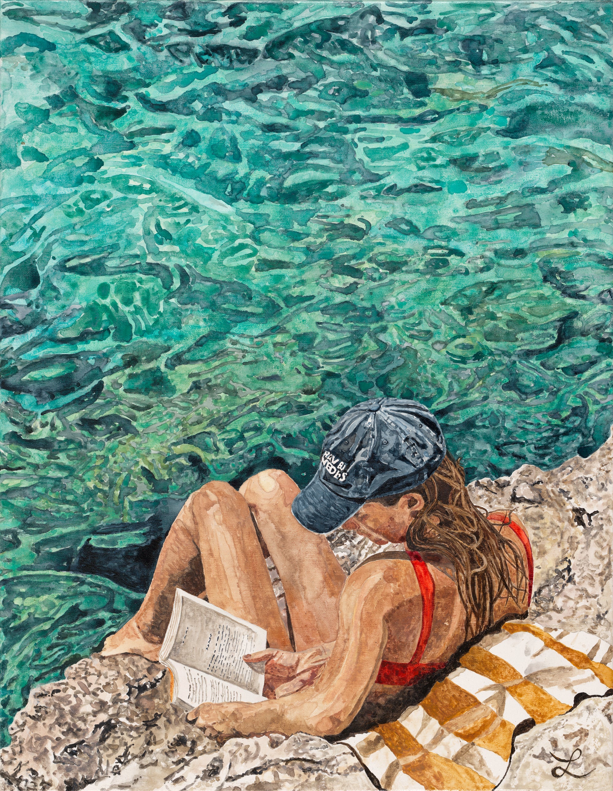 Coastal Chapter: Limited Edition Watercolour Wall Print