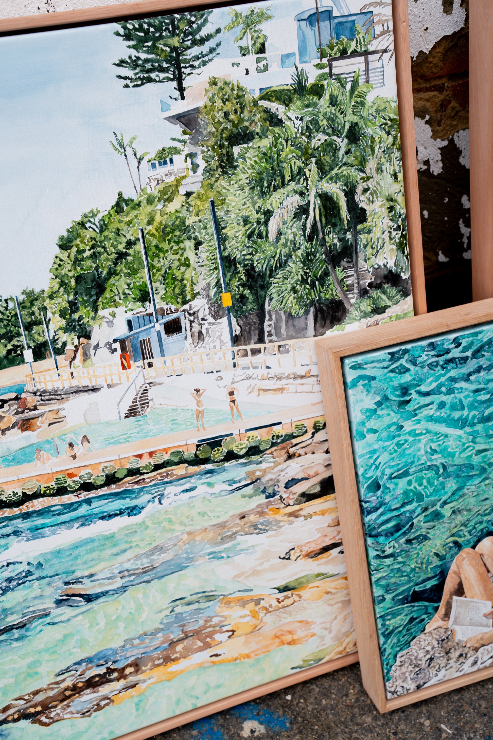 Bower Bliss - Original Watercolour and gouache on Canvas