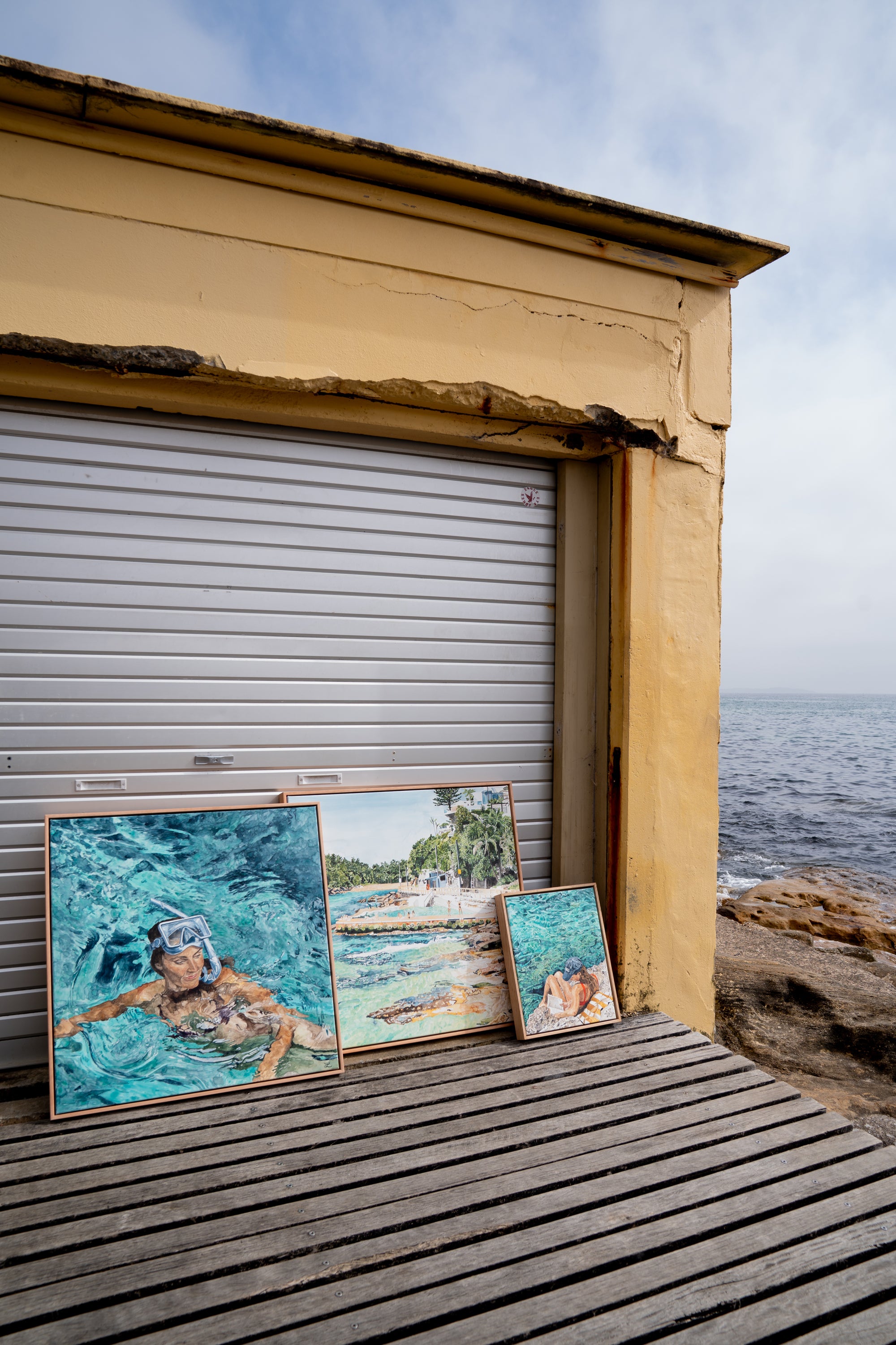 Where the Light Dances- Original Watercolour and gouache on Canvas