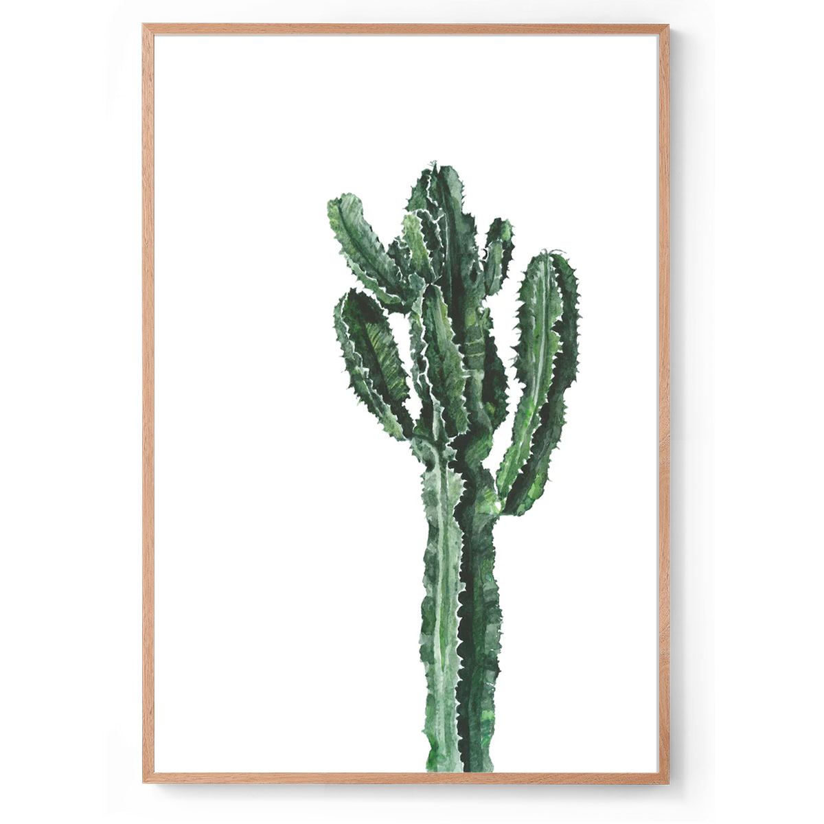 Euphorbia Eurphoria: Watercolour Wall Print