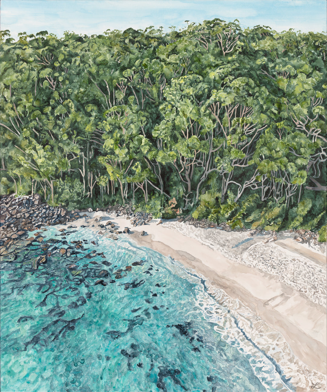 First Light: Limited Edition Watercolour Wall Print