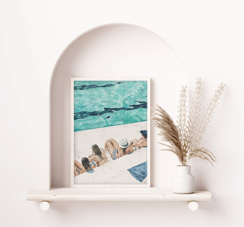Pause: Limited Edition Watercolour Wall Print