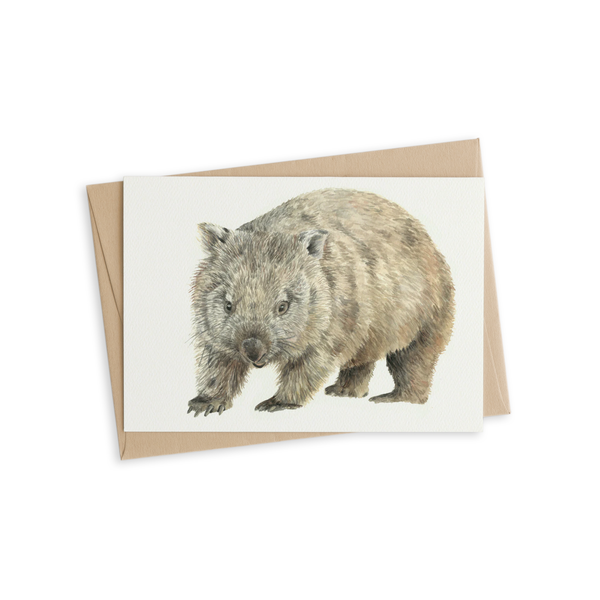 Greeting Card - Wilbur the Wombat