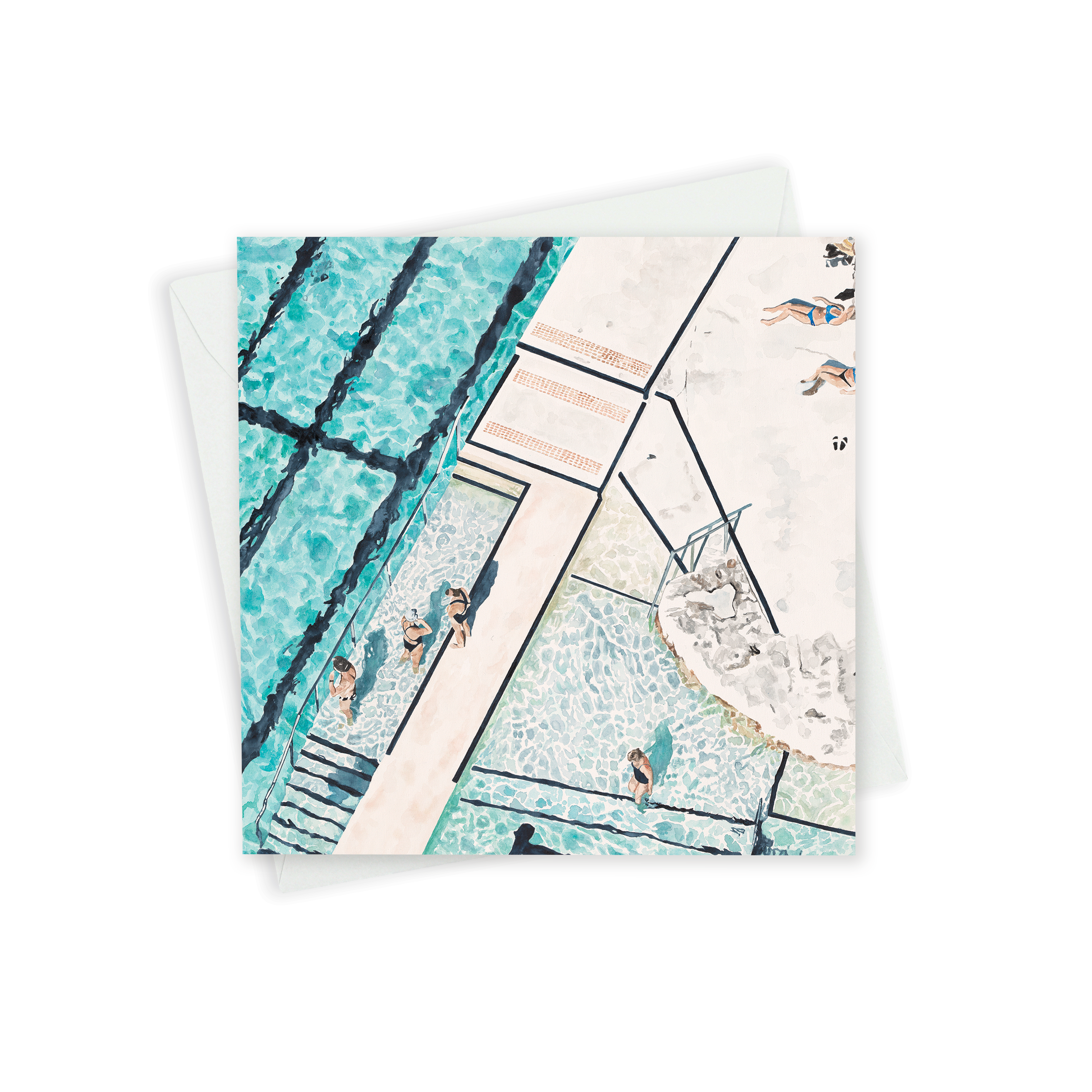 Greeting Card - Dipping Days