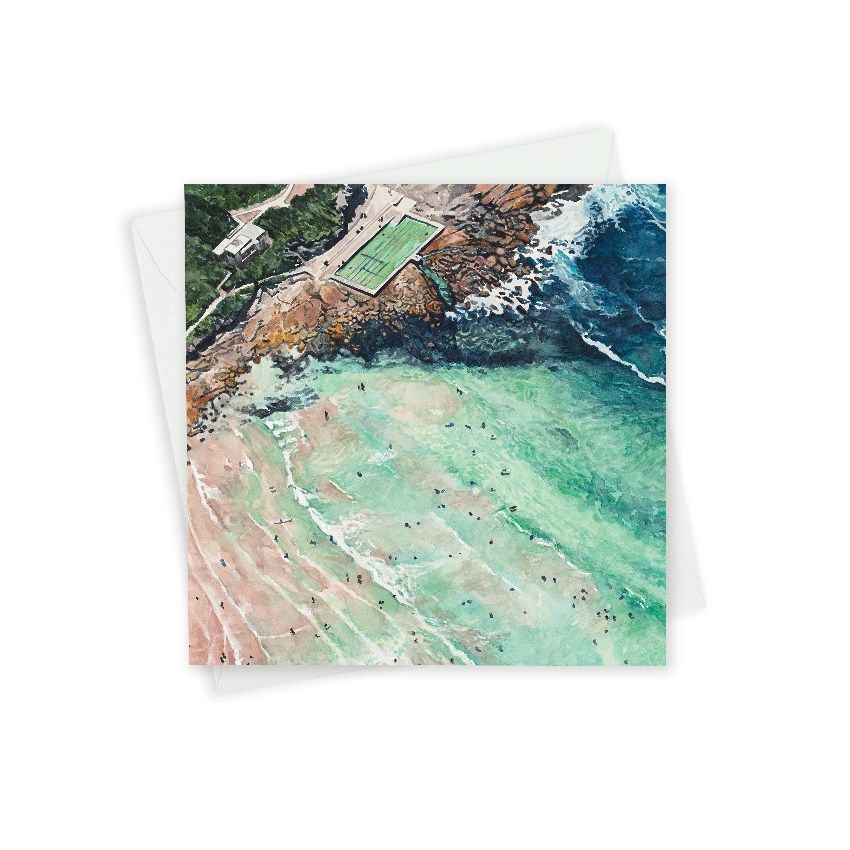 Greeting Card - Freshwater Beach