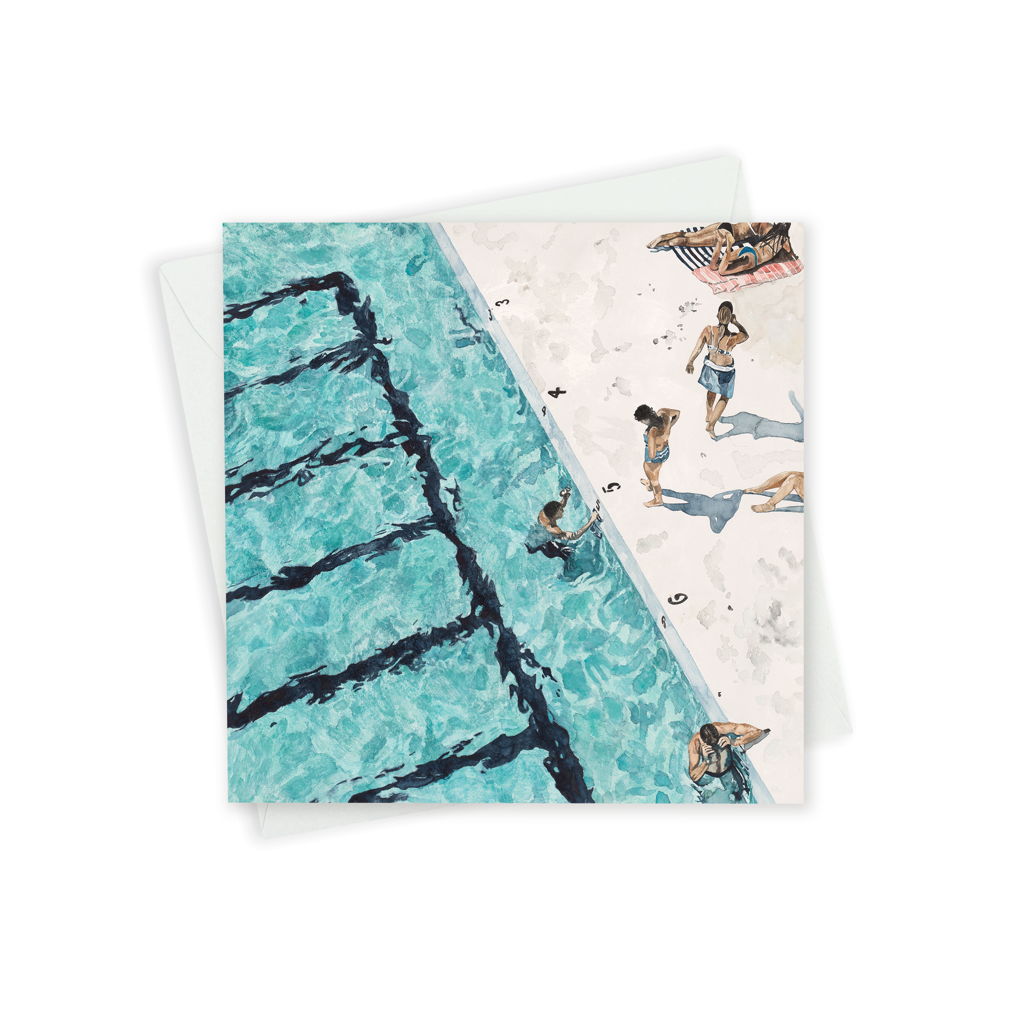 Greeting Card - The Slow Lane