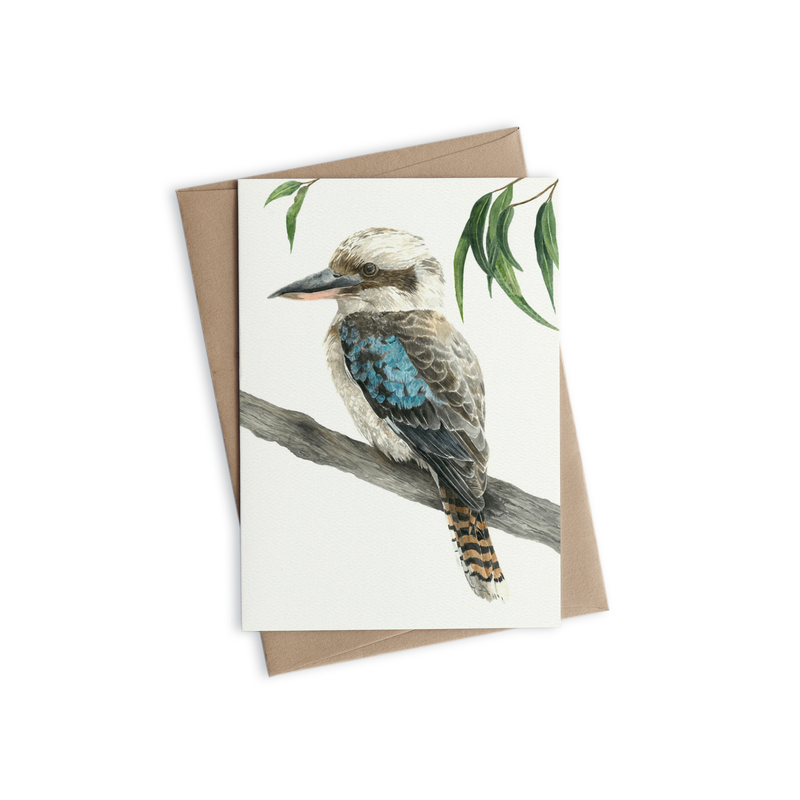 Greeting Card - Blue the Kookaburra