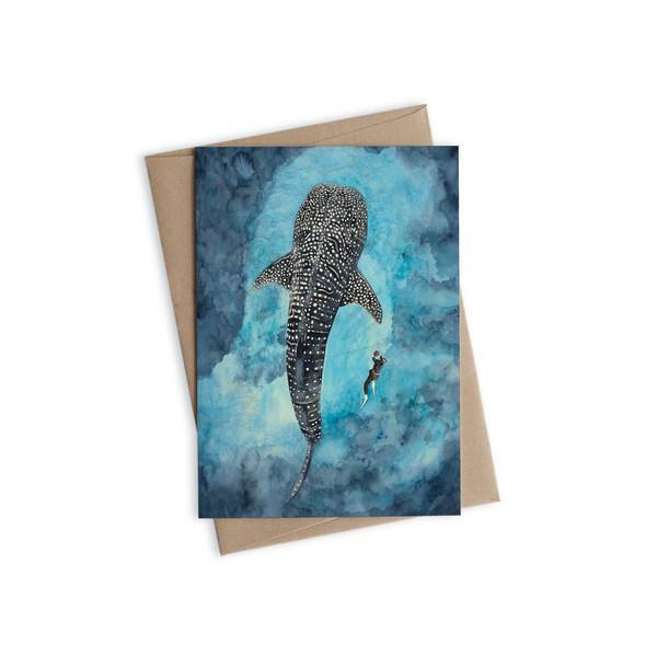 Greeting Card - Whale Shark