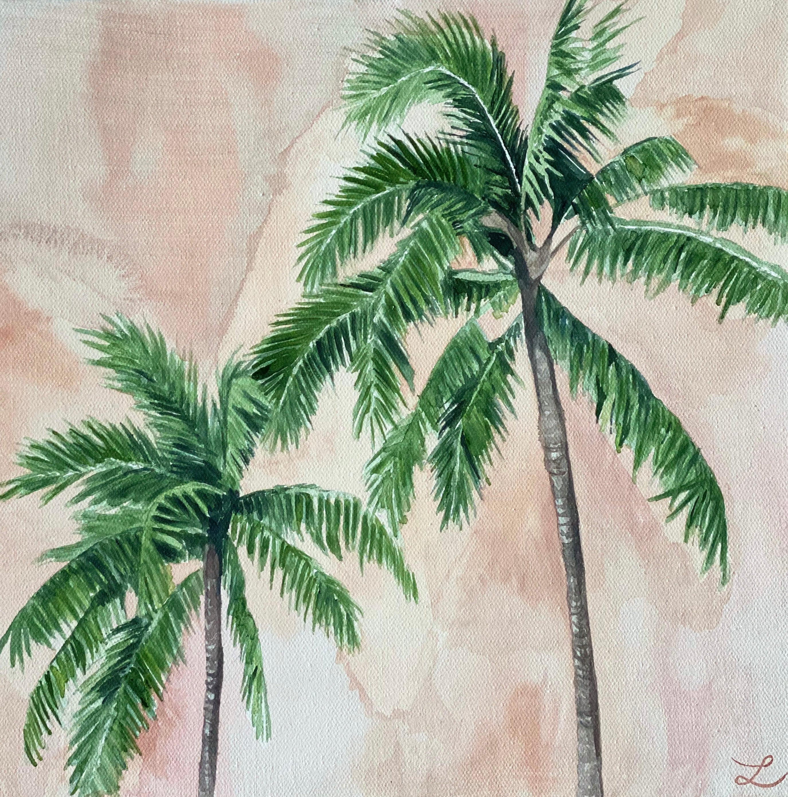Pink Palms