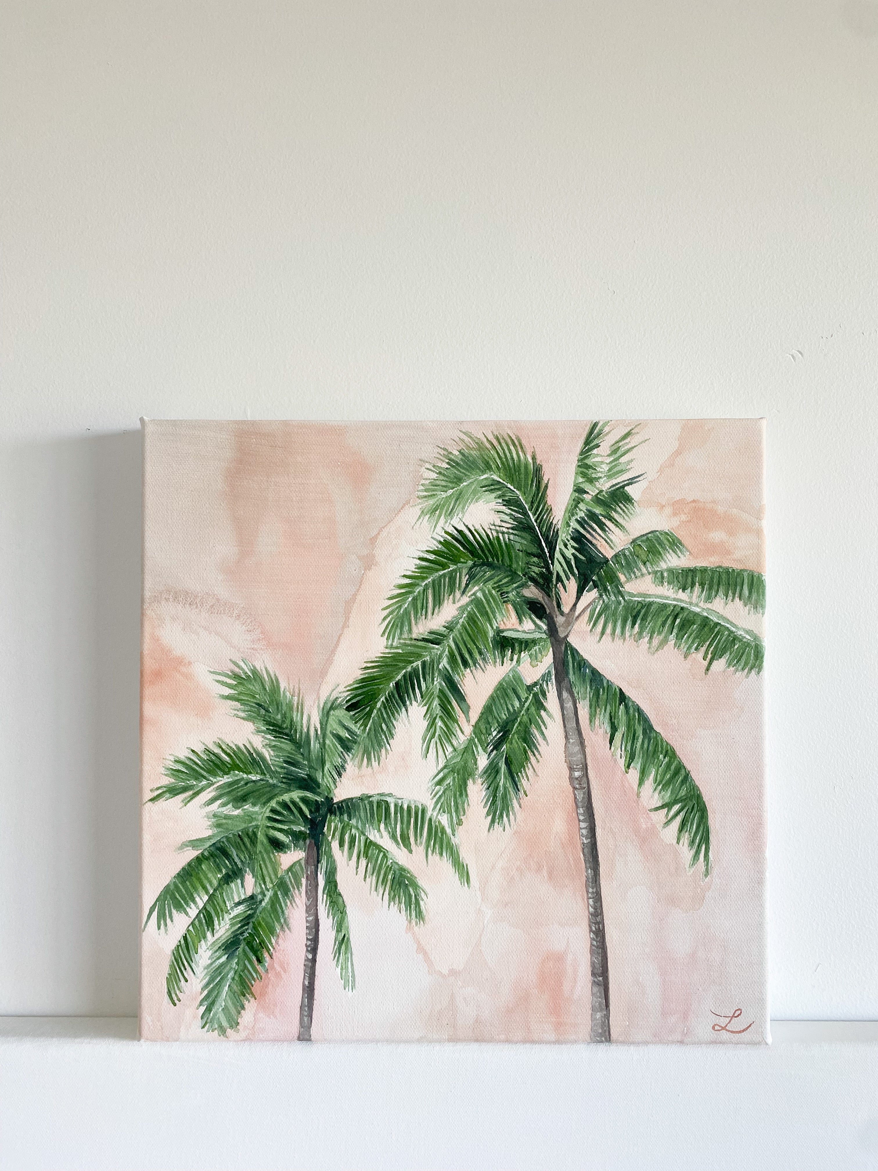 Pink Palms
