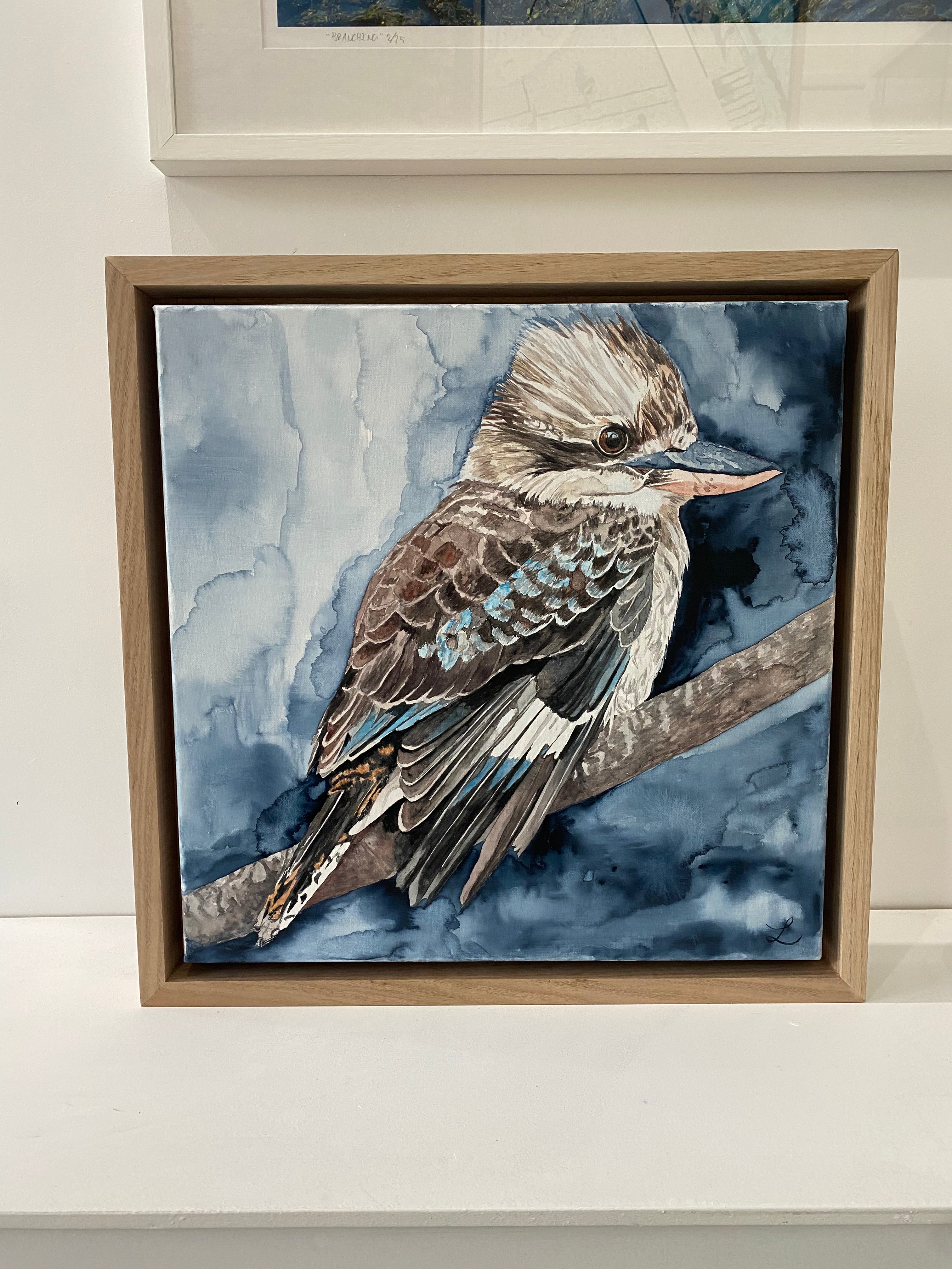 The Patient Wait: Original Watercolour on canvas