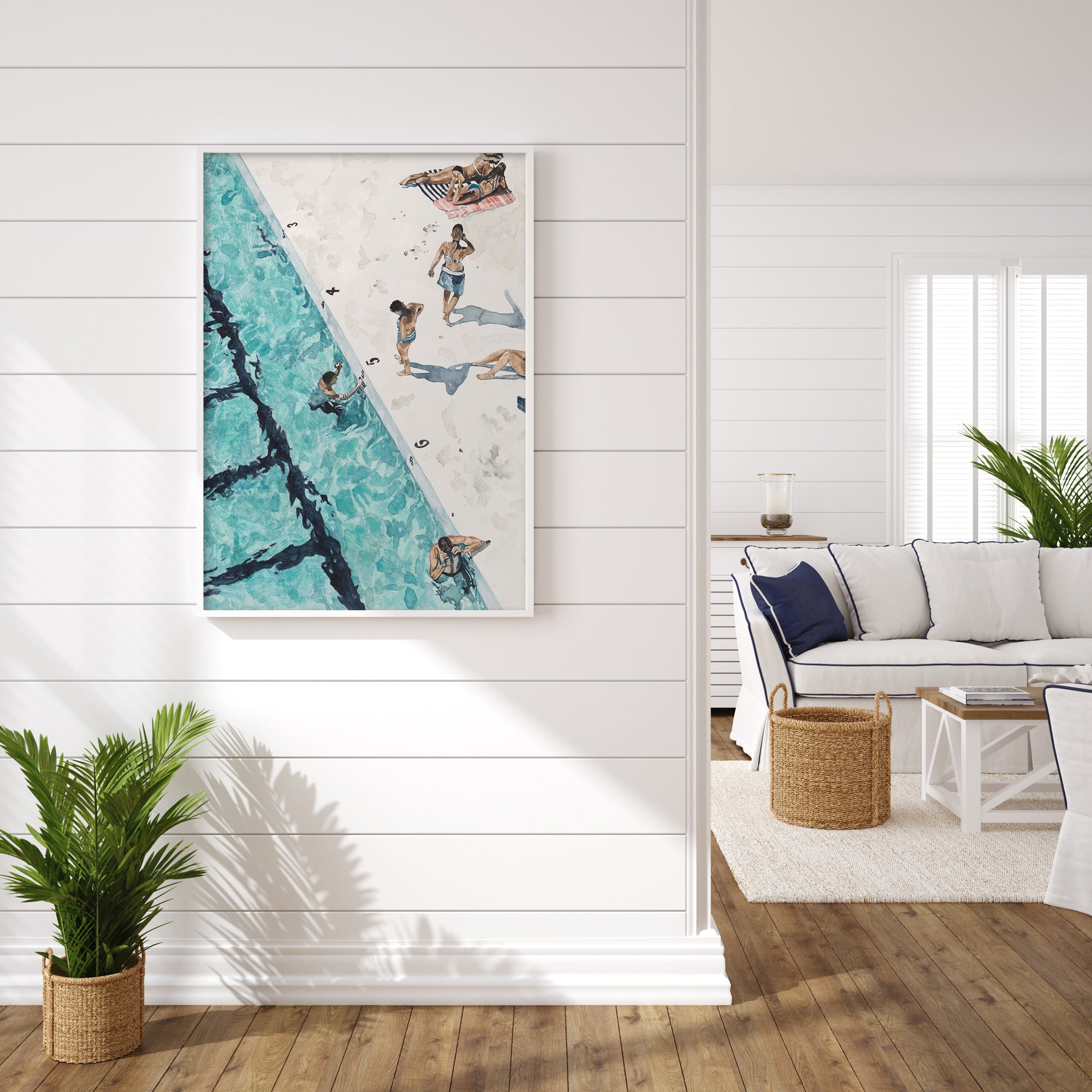 The Slow Lane: Limited Edition Watercolour Wall Print