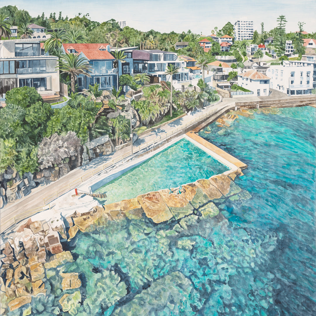 The Bower: Limited Edition Watercolour Canvas Print