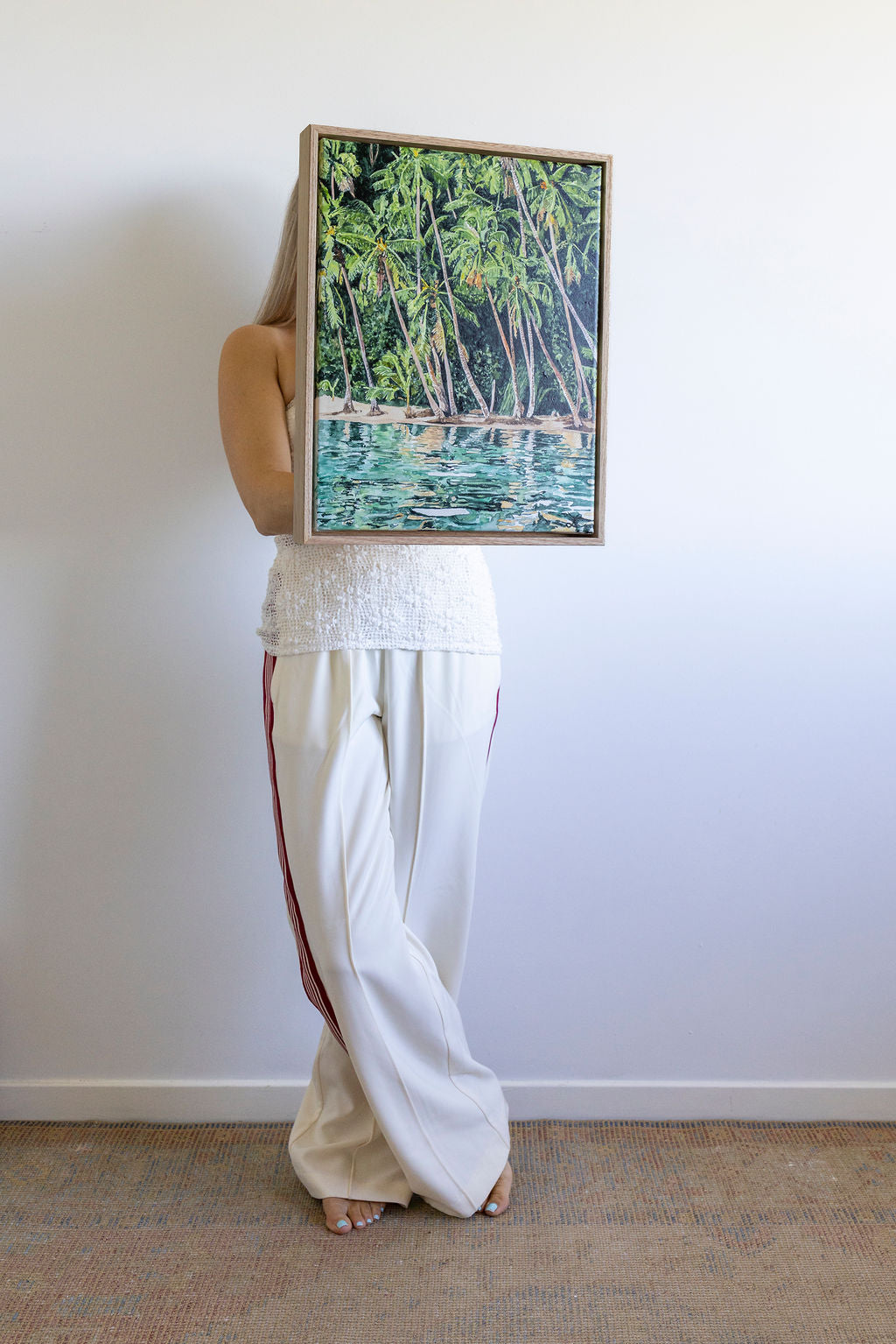 Mo'orea - Original Watercolour and gouache on Canvas