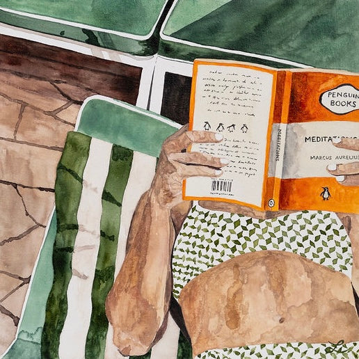 Pages by the pool