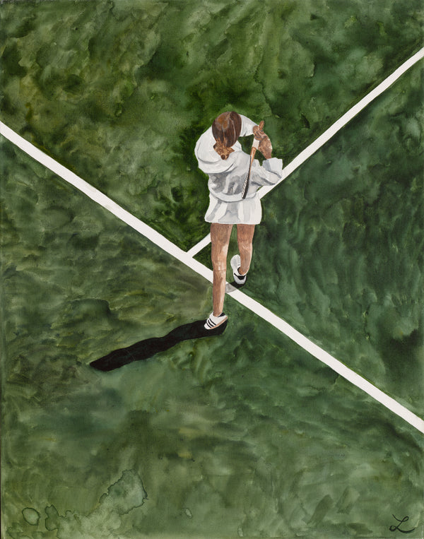 Lines of Leisure: Limited Edition Watercolour Wall Print